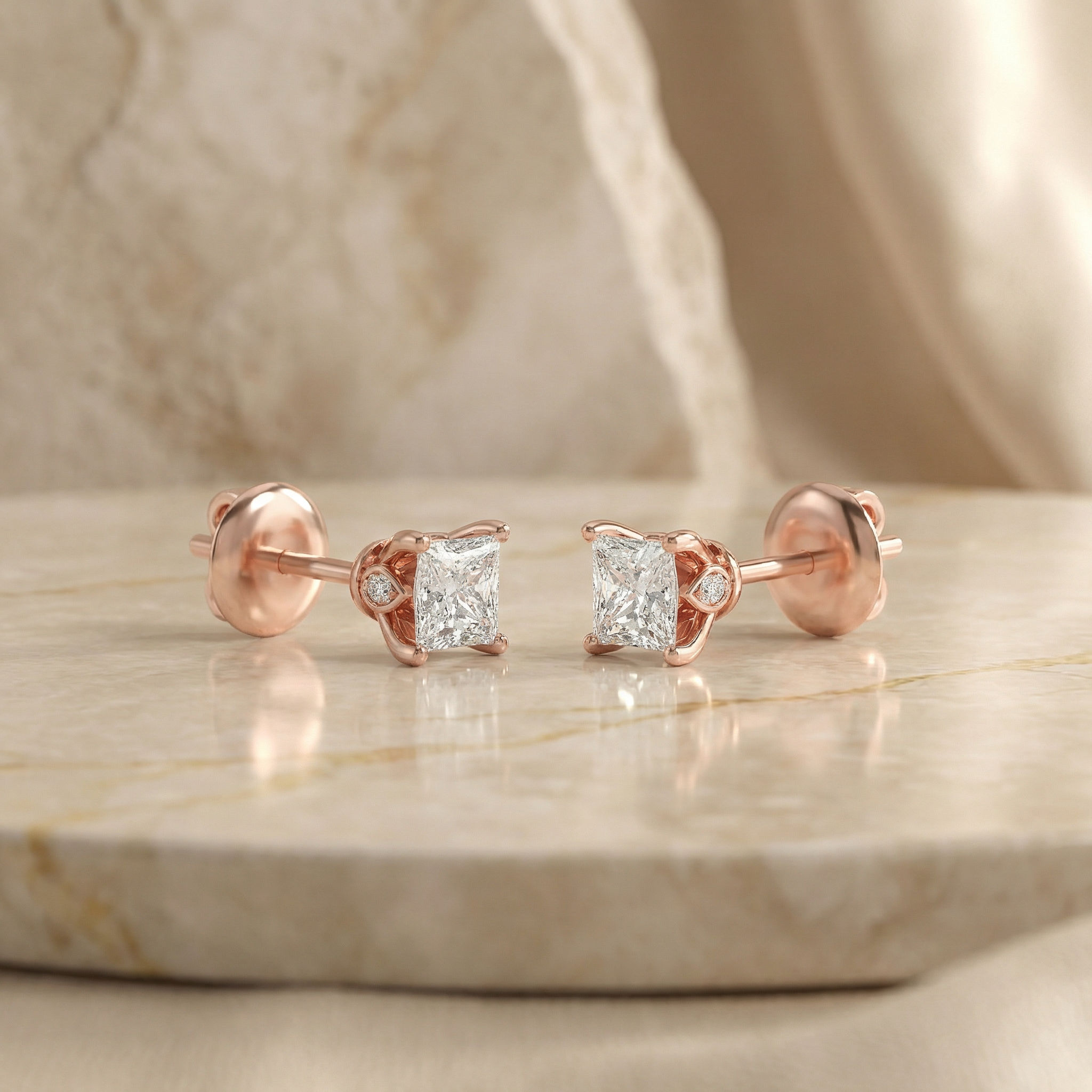 Perfect Four Stud Earrings 3