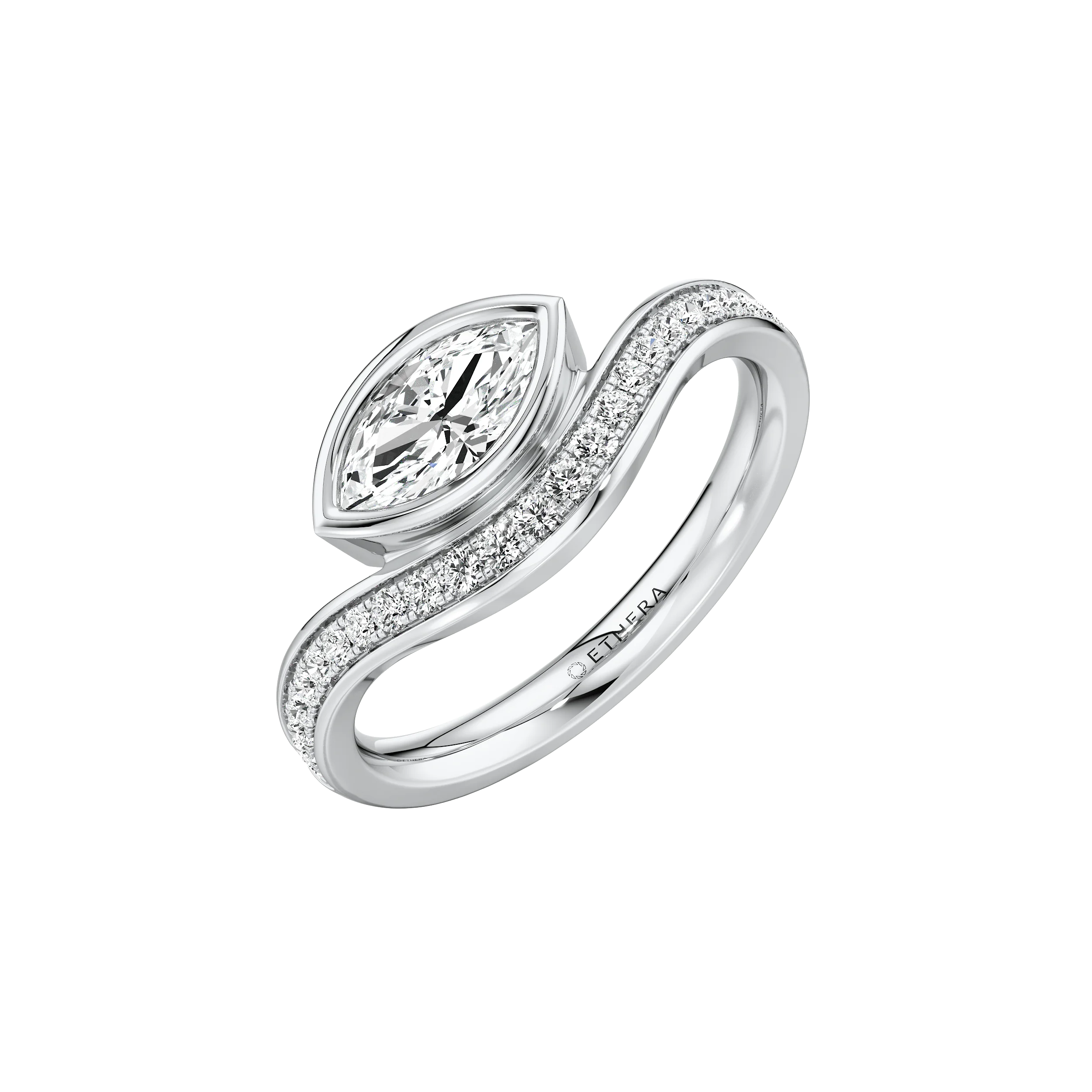 Marquise Elegance Solitaire Ring 6