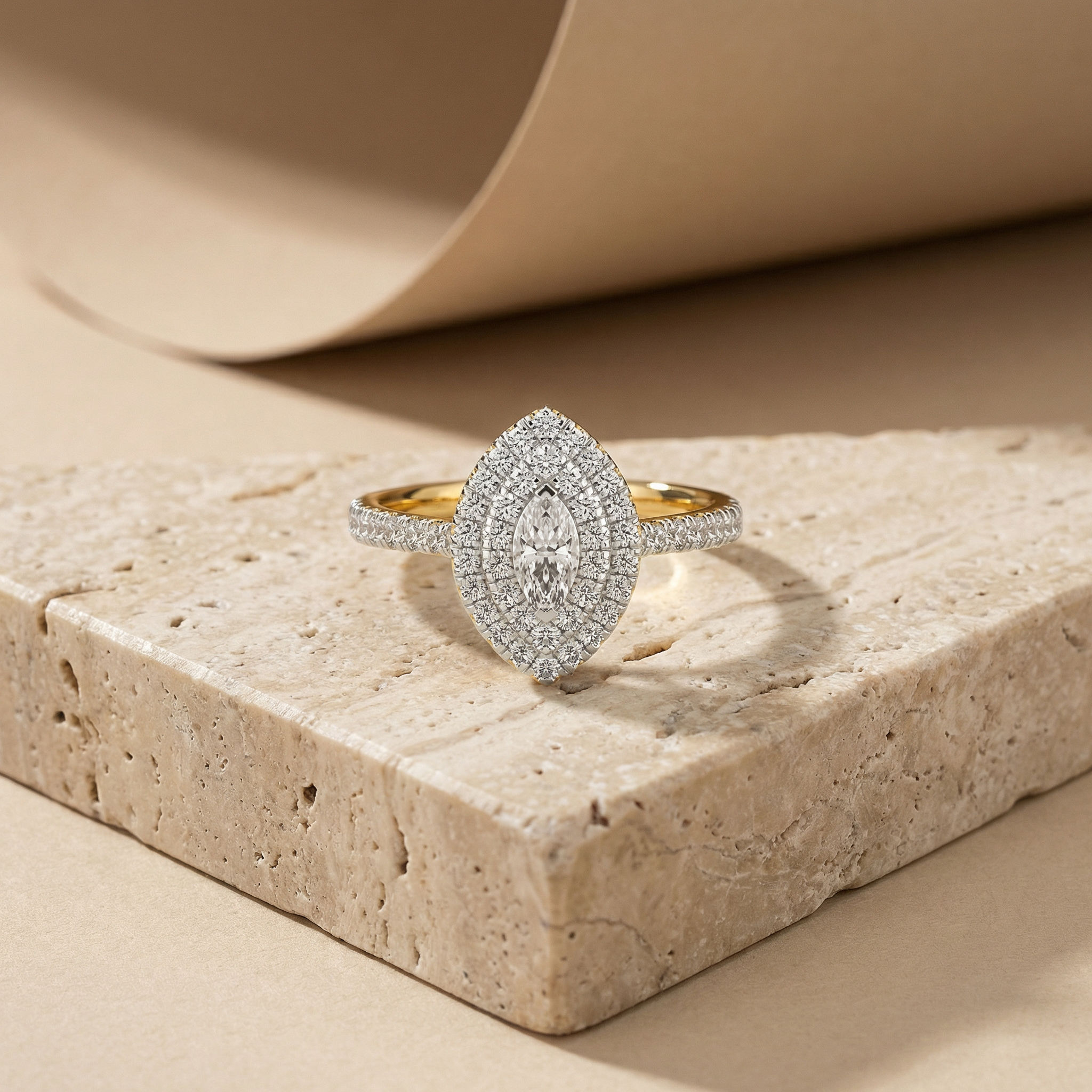 Antique Elegance Solitaire Ring 2