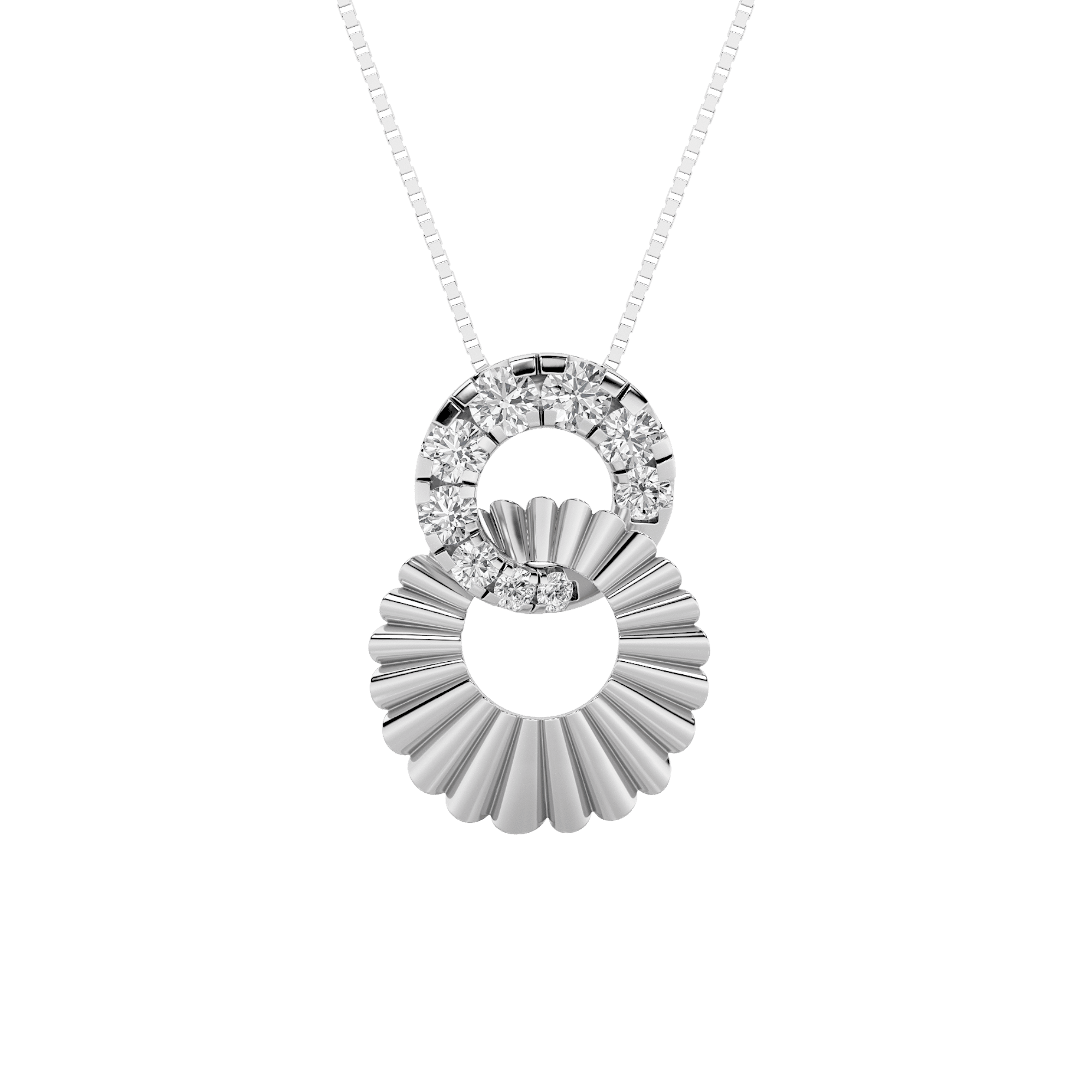 Harmony Hoop Pendant 7