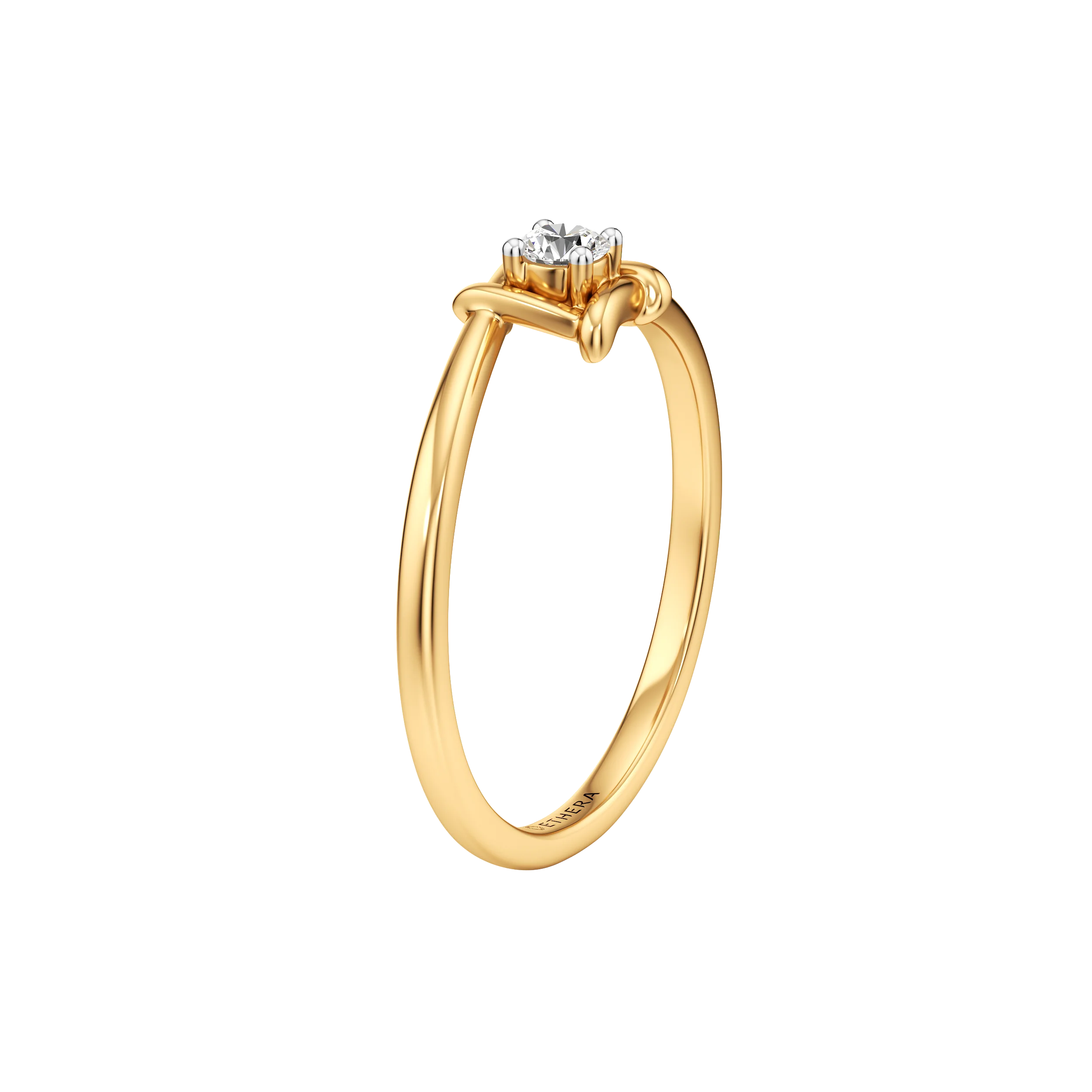 Axis Solitaire Ring 5