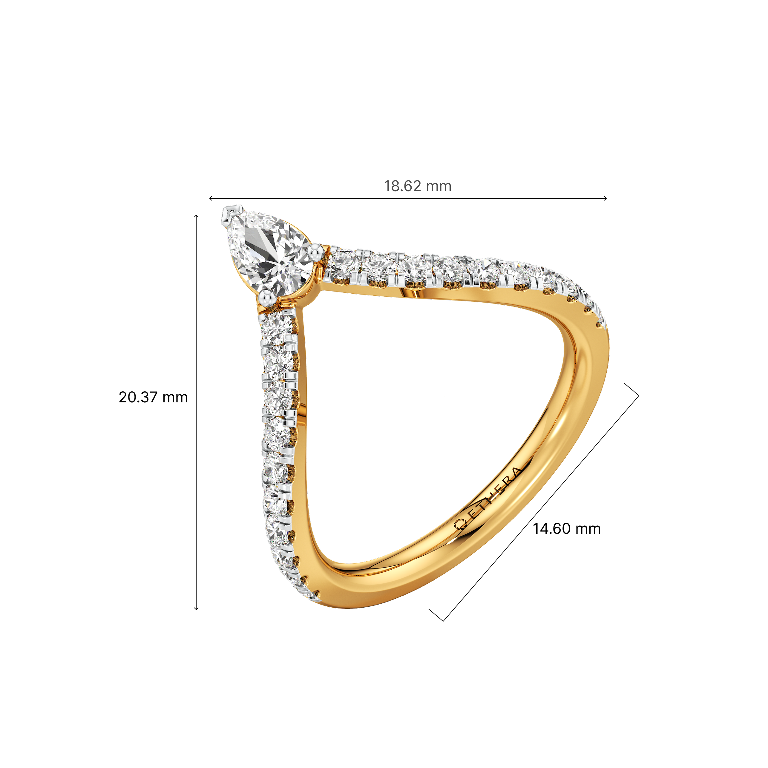 Crowned Elegance Vanki Ring 6