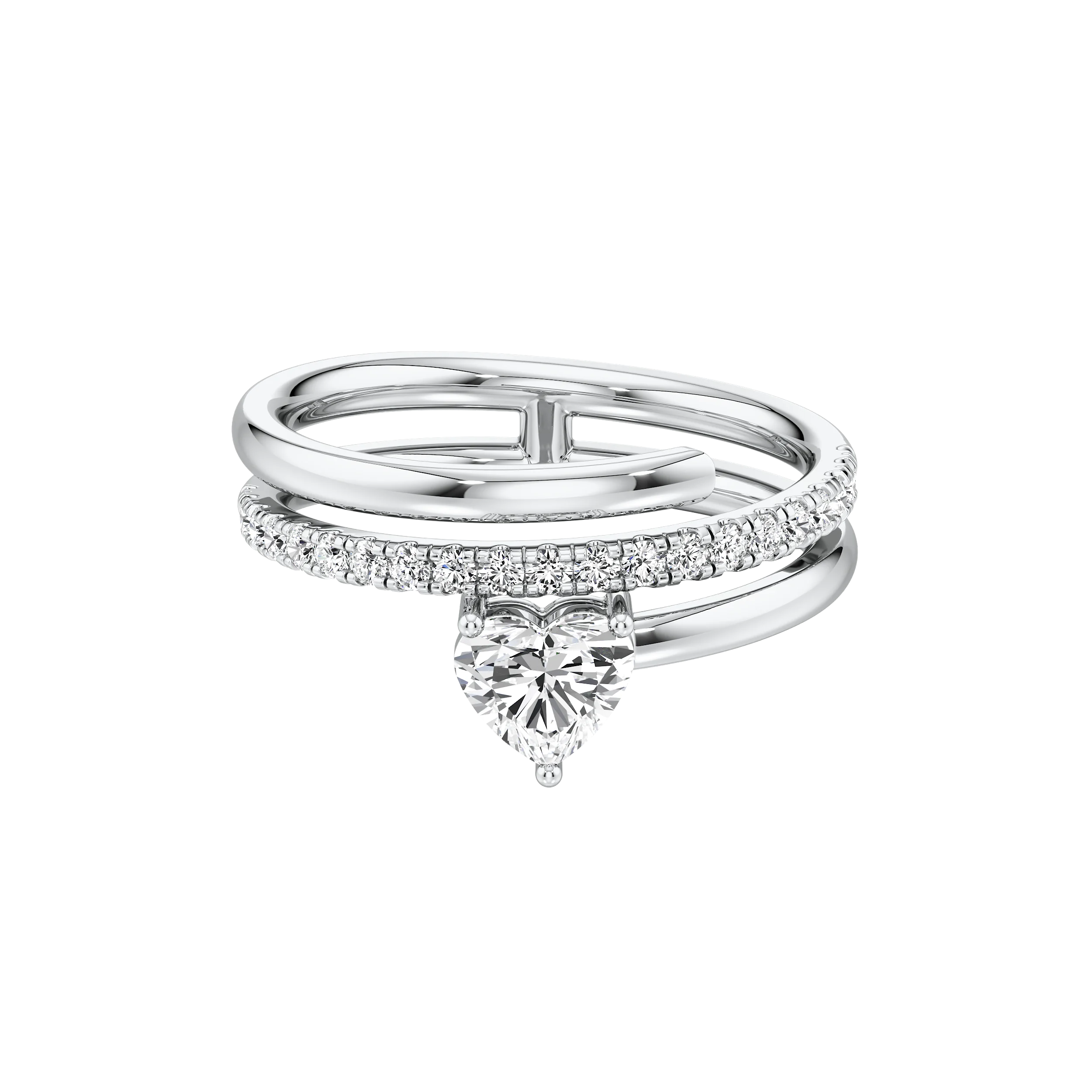 Heartfelt Majesty Solitaire Ring 9