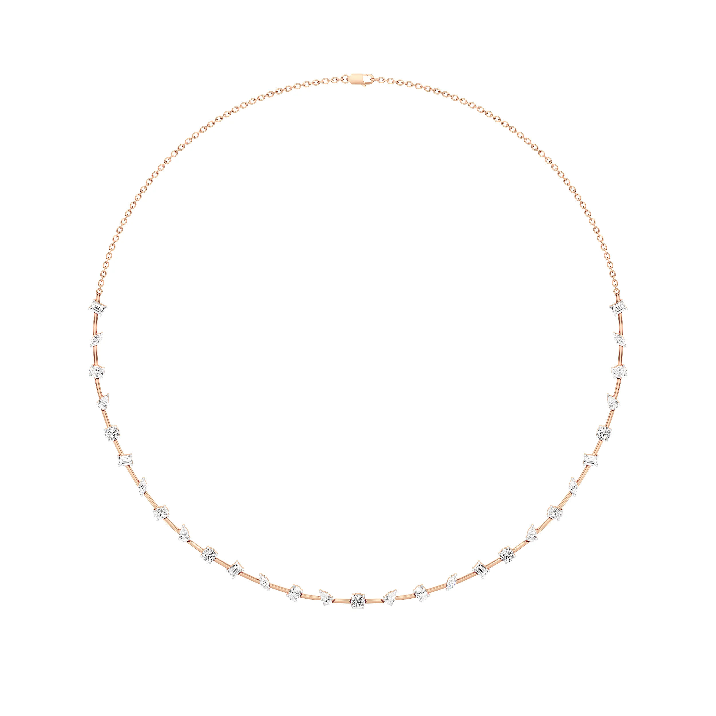 Lit Tennis Necklace 4