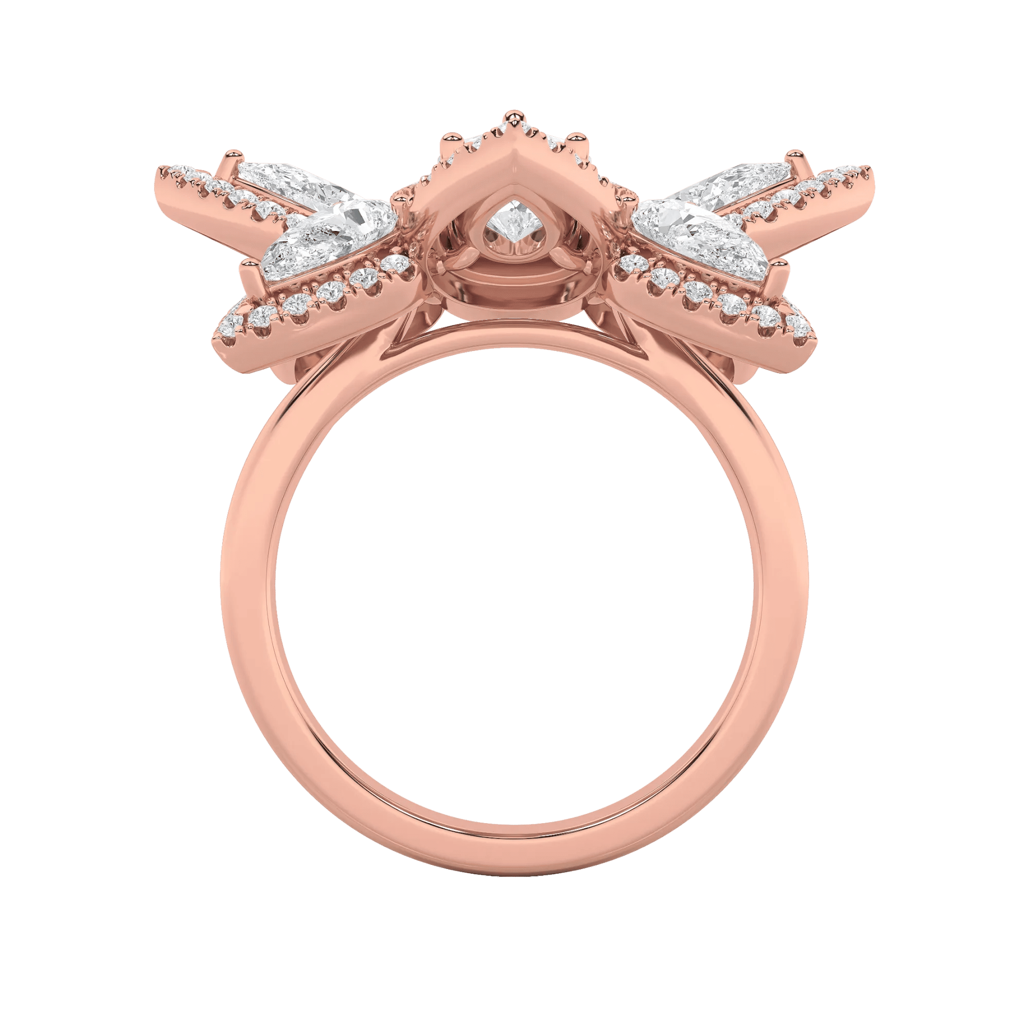 Vintage Garden Cocktail Ring 12