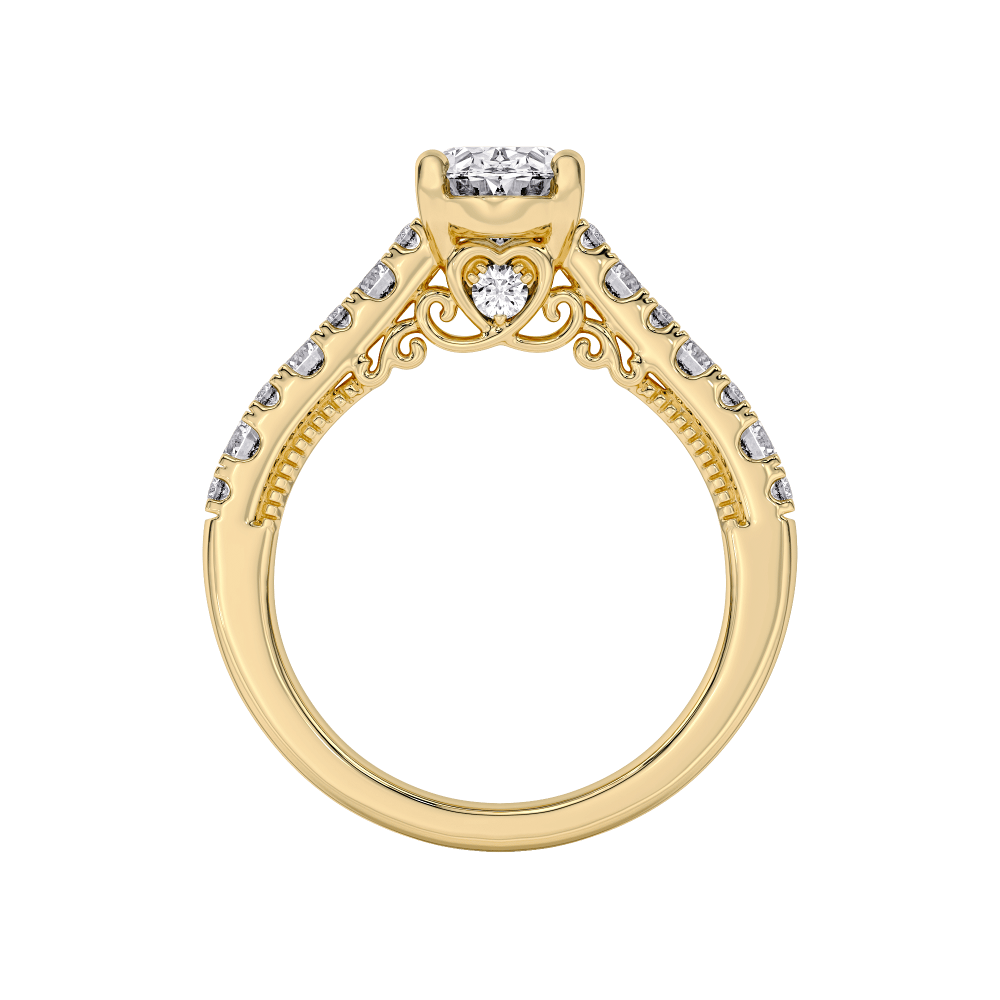 Nouveau Brilliance Solitaire Ring 3