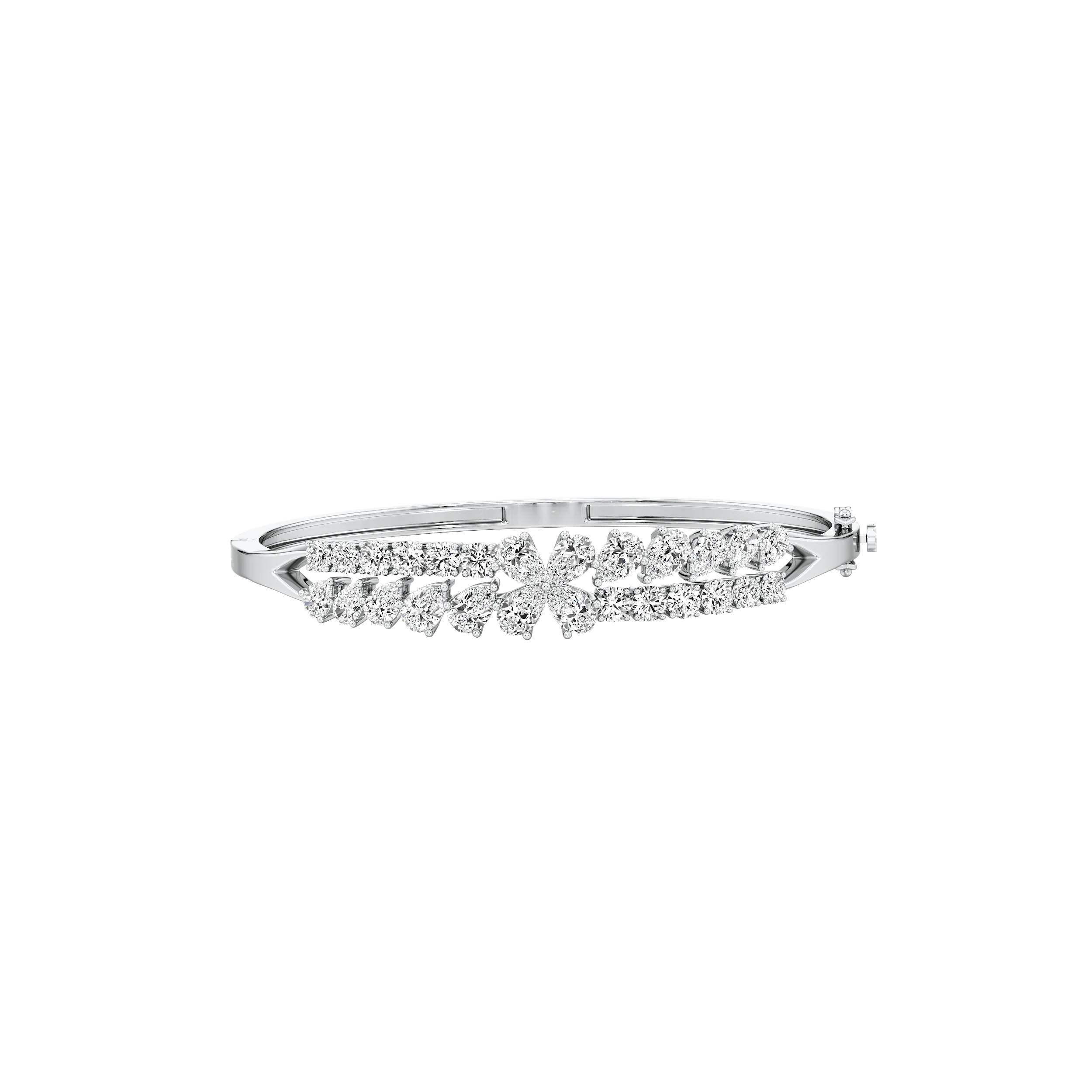 Twin Cascade Diamond Bracelets 3
