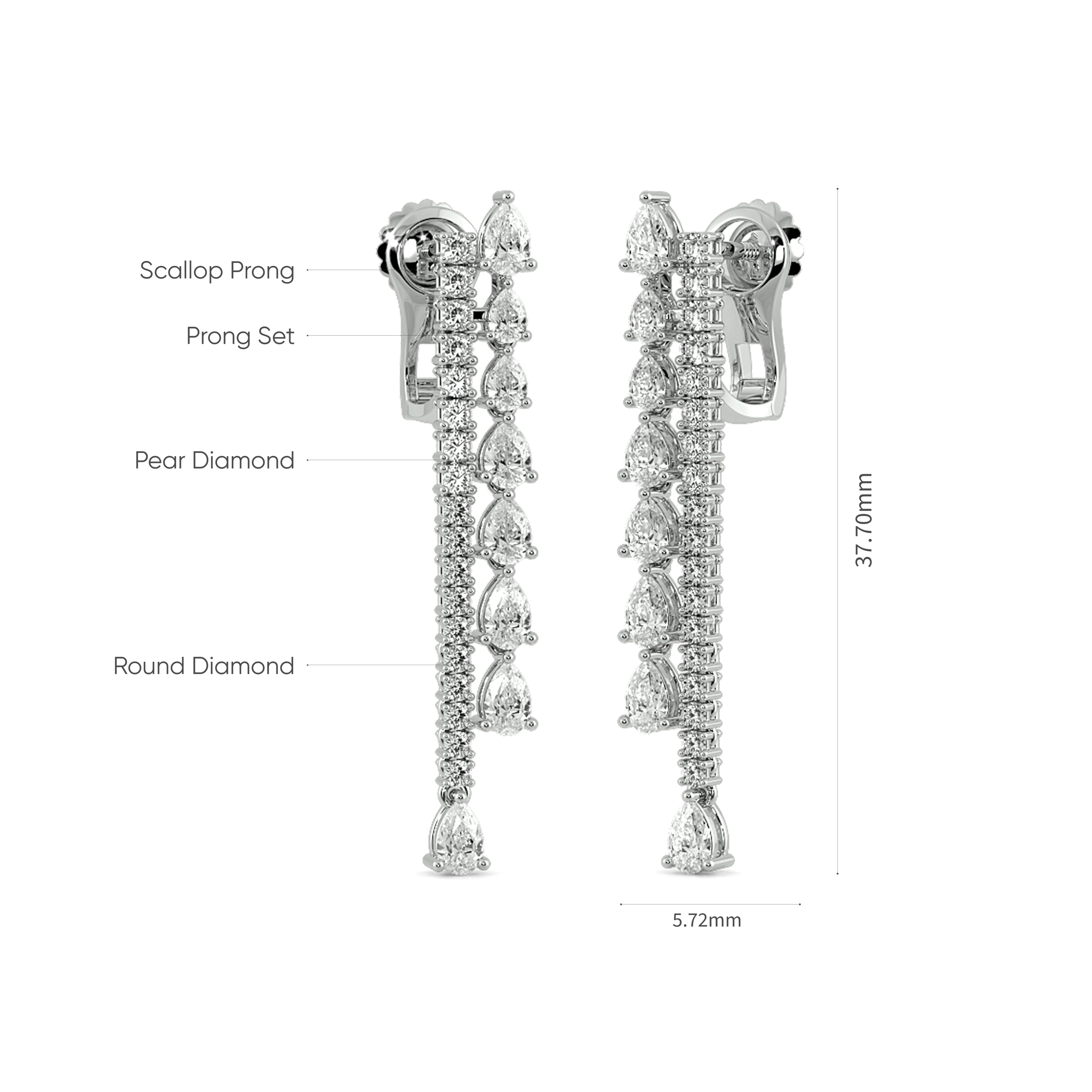 Celeste Drop Earrings 4