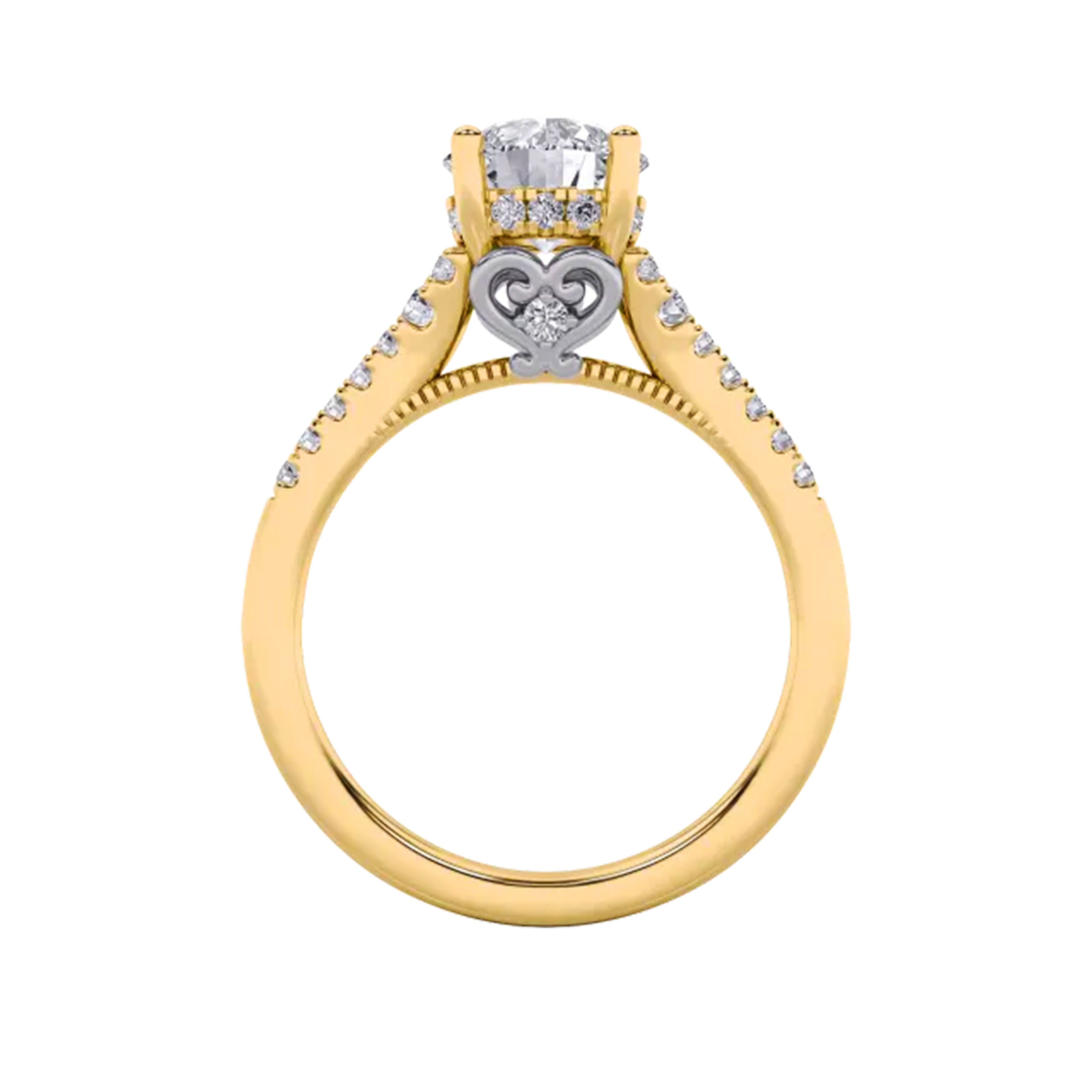 Blush Radiance Solitaire Ring 4