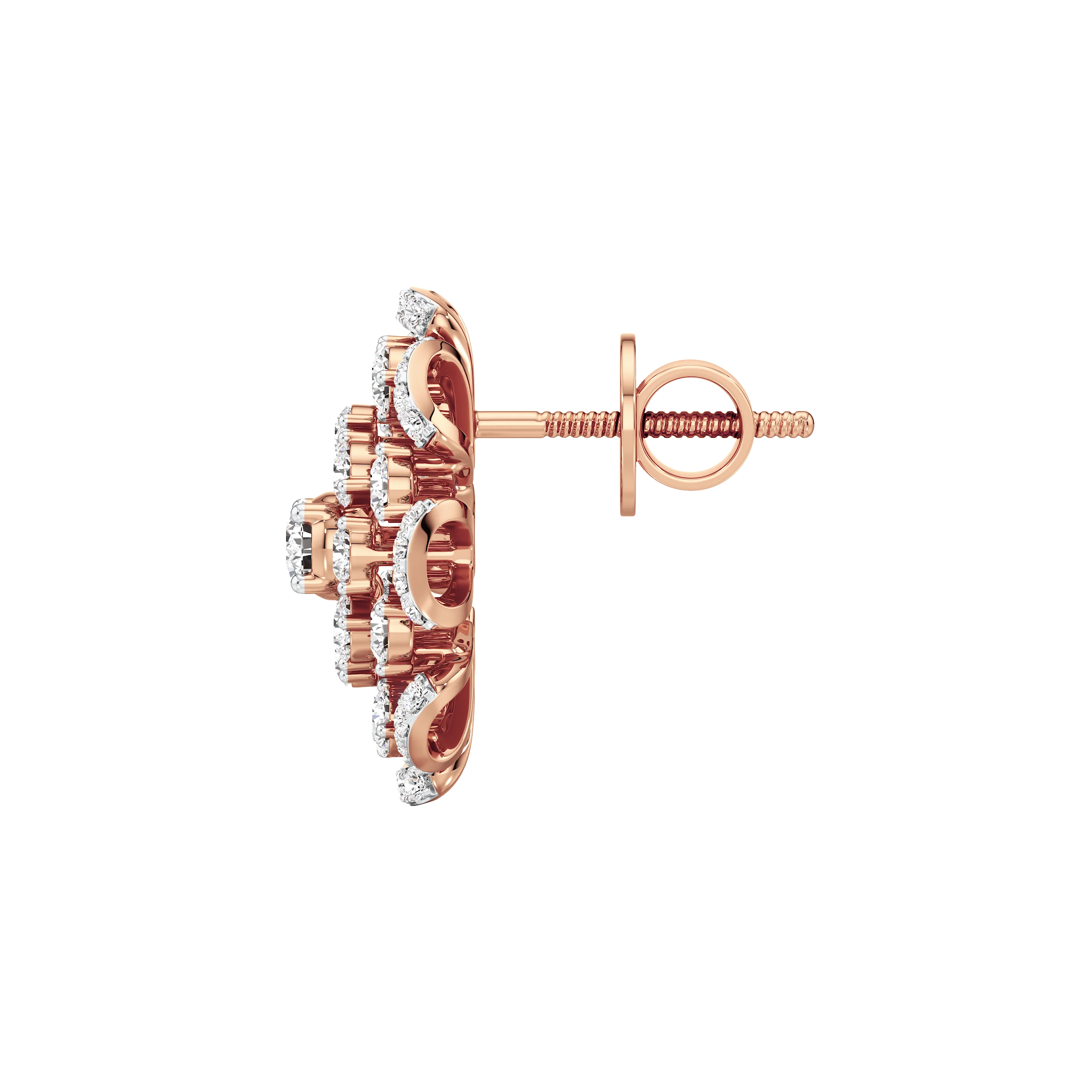 Celestial Diamond Stud Earrings 8