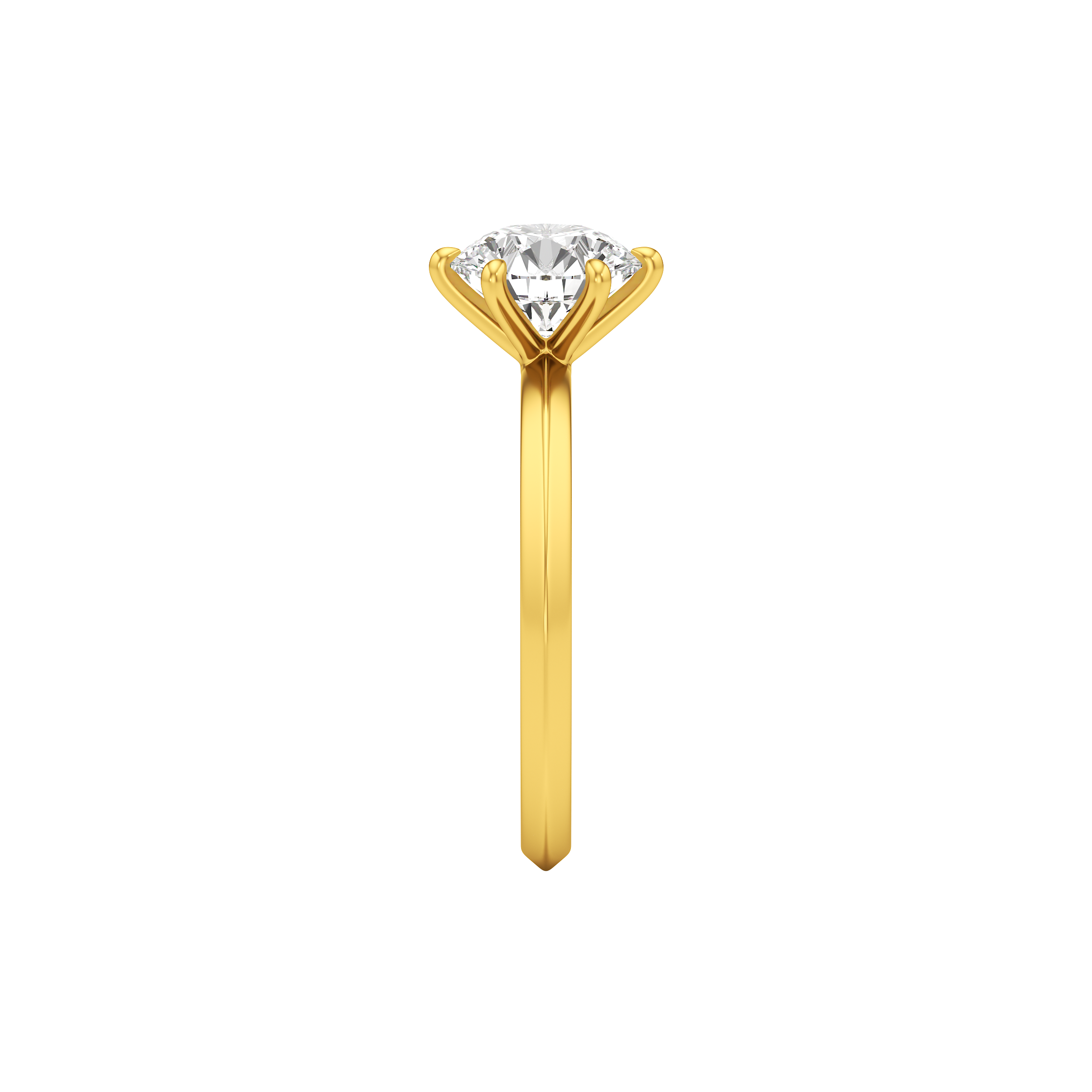 Lineflash Solitaire Ring 3