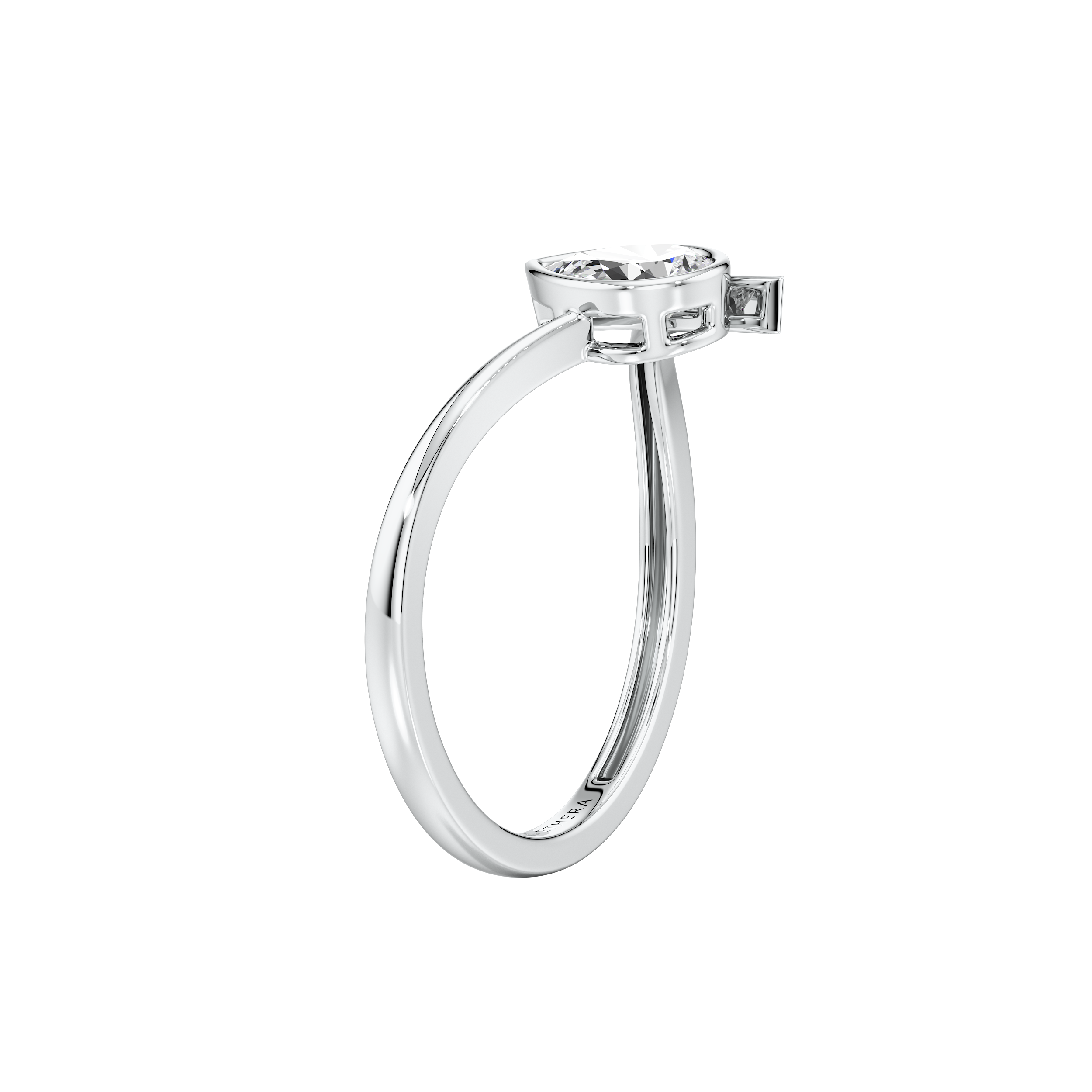 Teardrop Loop Ring 10