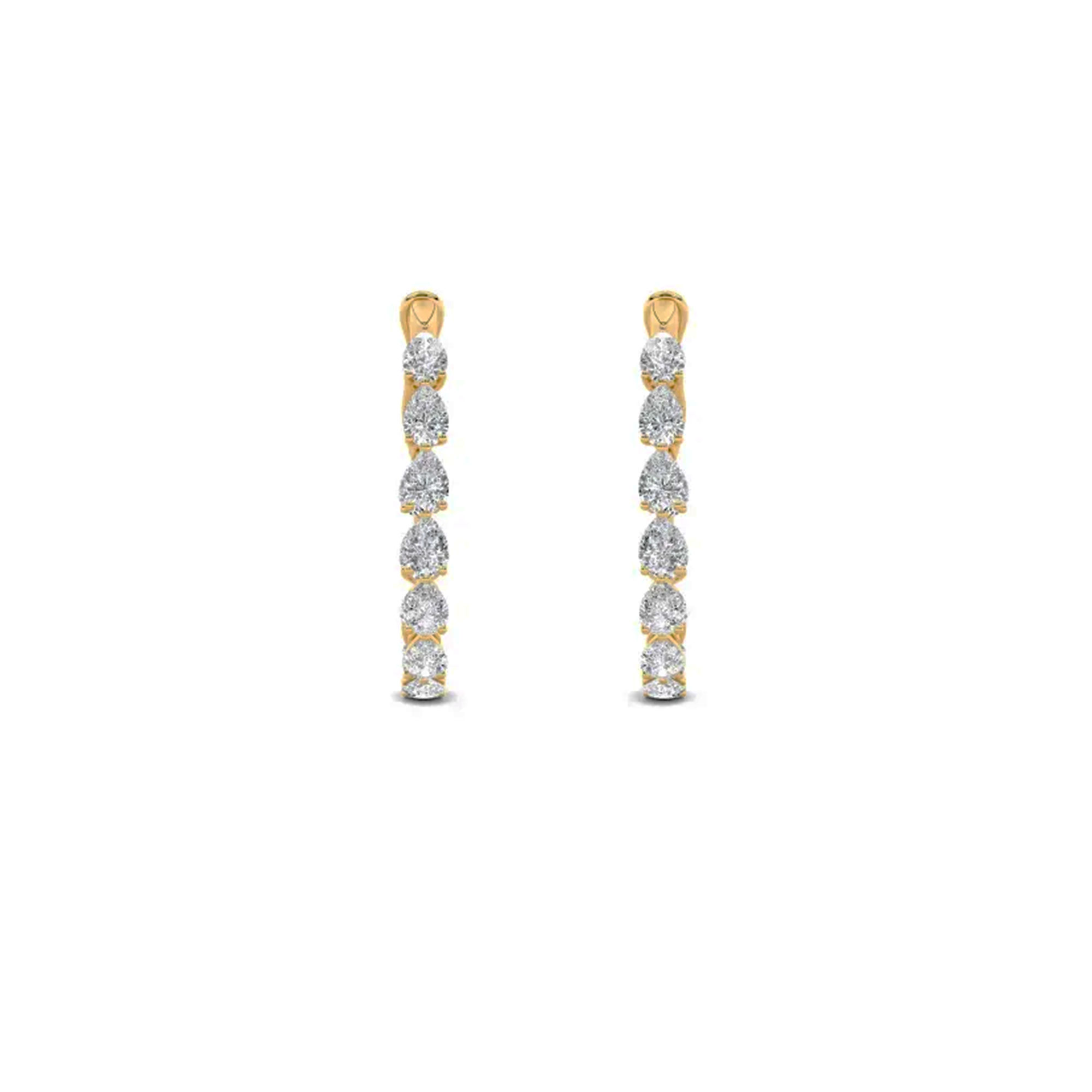 Infinite Glow Hoop Earrings 1