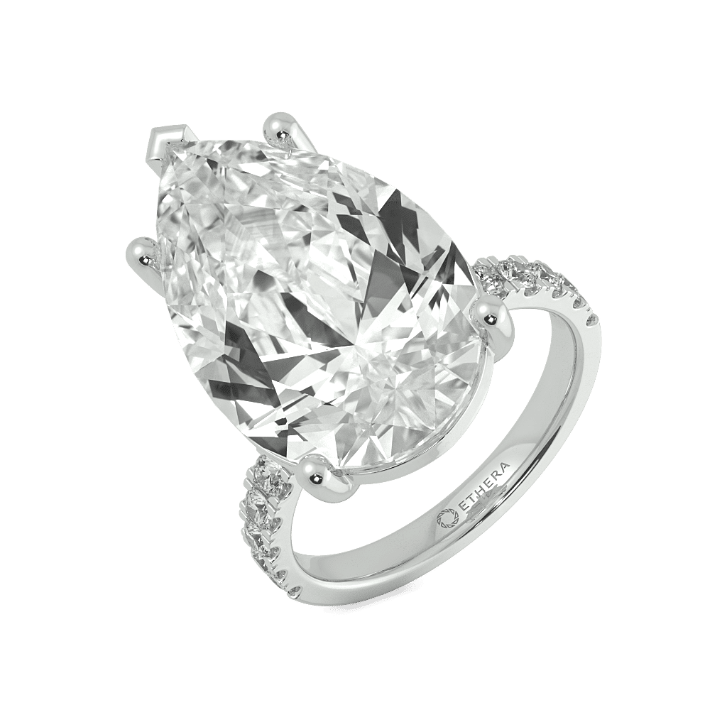 Aurora Pear Solitaire