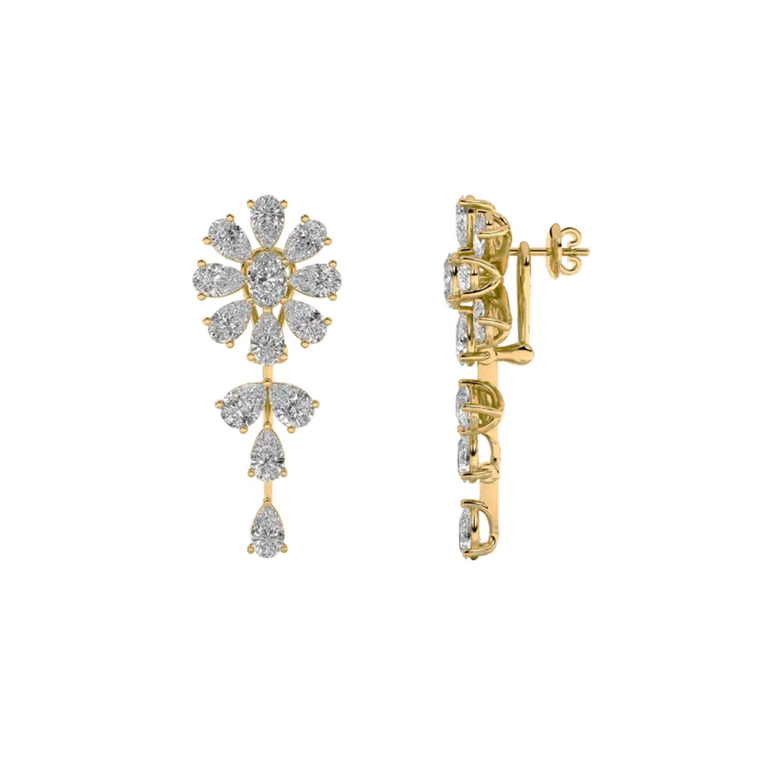Dewdrop Cascade Earrings 3