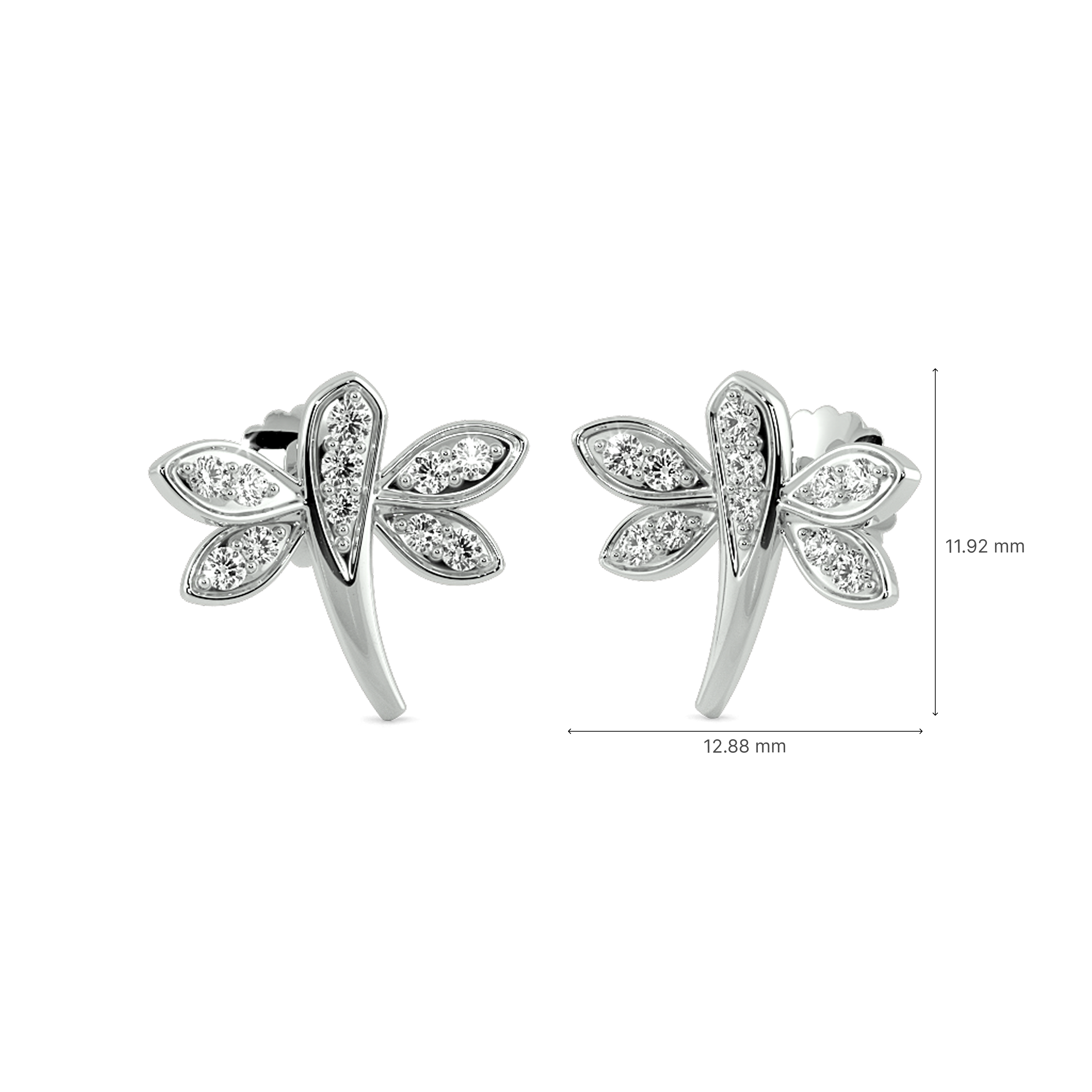 Wingspan Stud Earrings 5