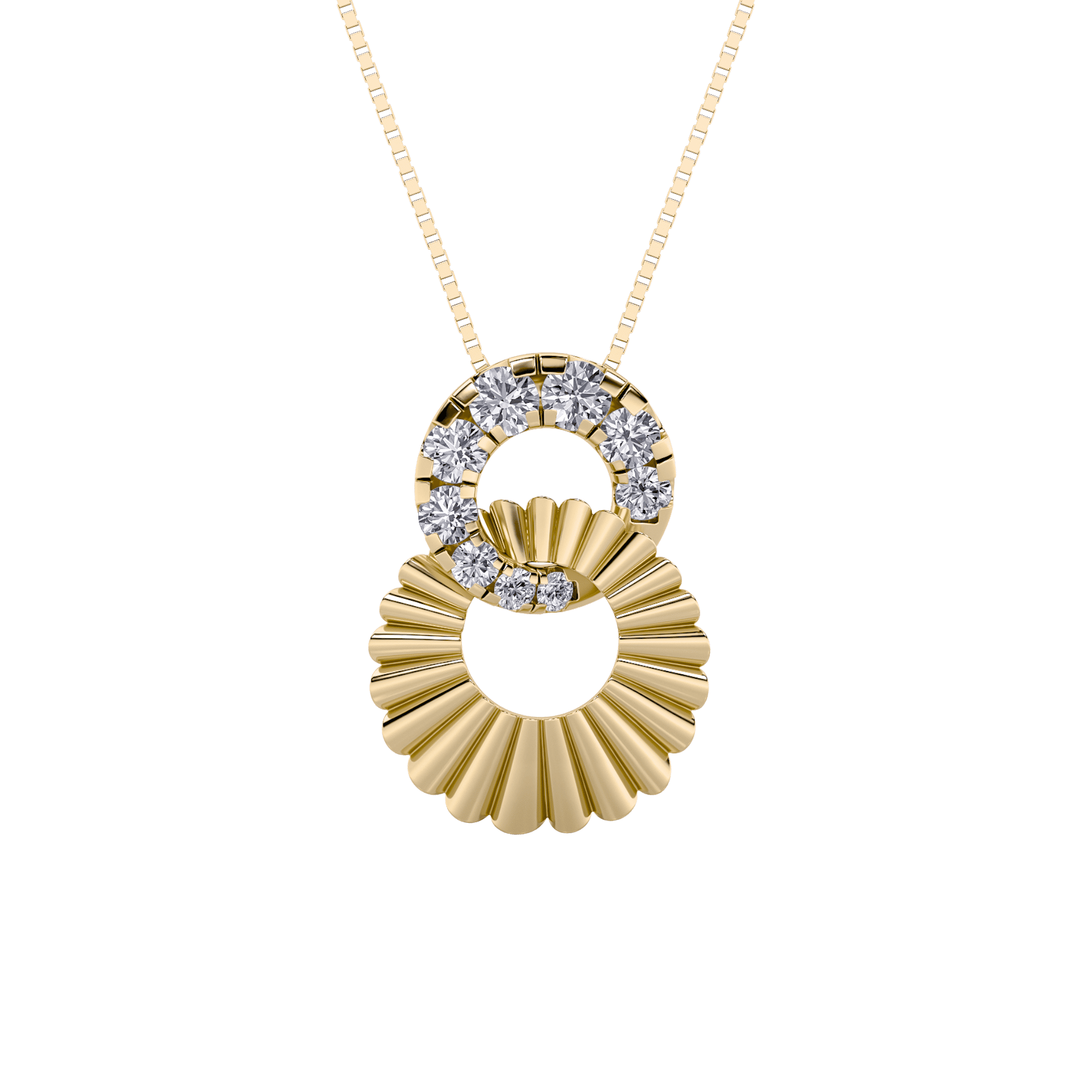 Harmony Hoop Pendant 0