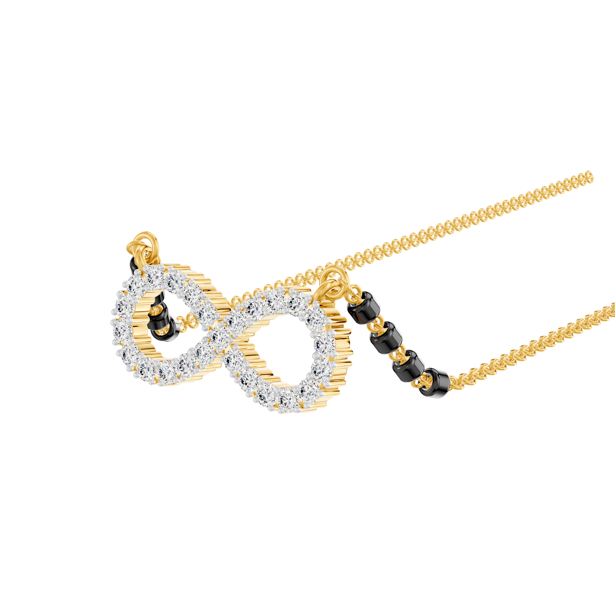 Pavé Infinity Mangalsutra 1