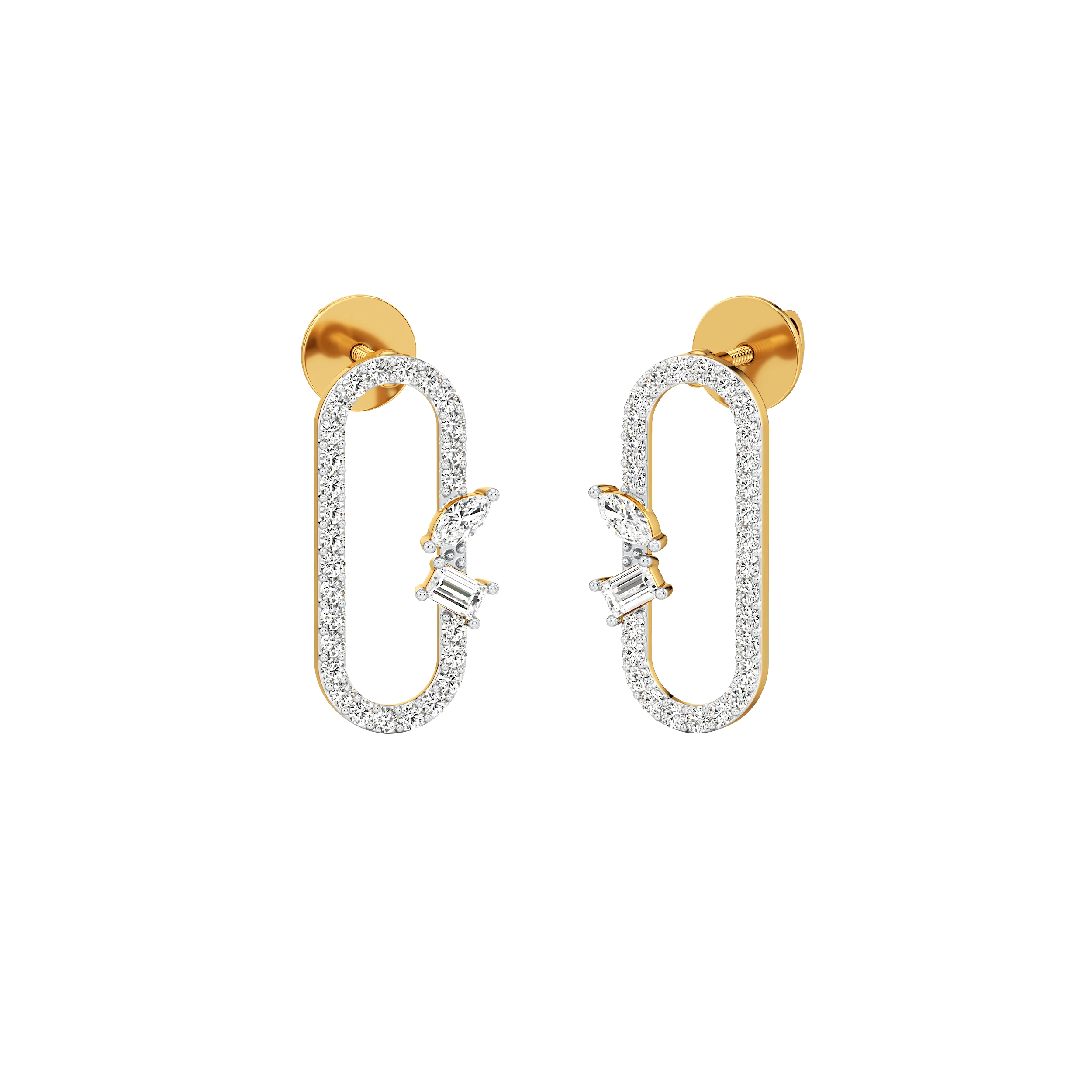 Lustre Link Earrings 0