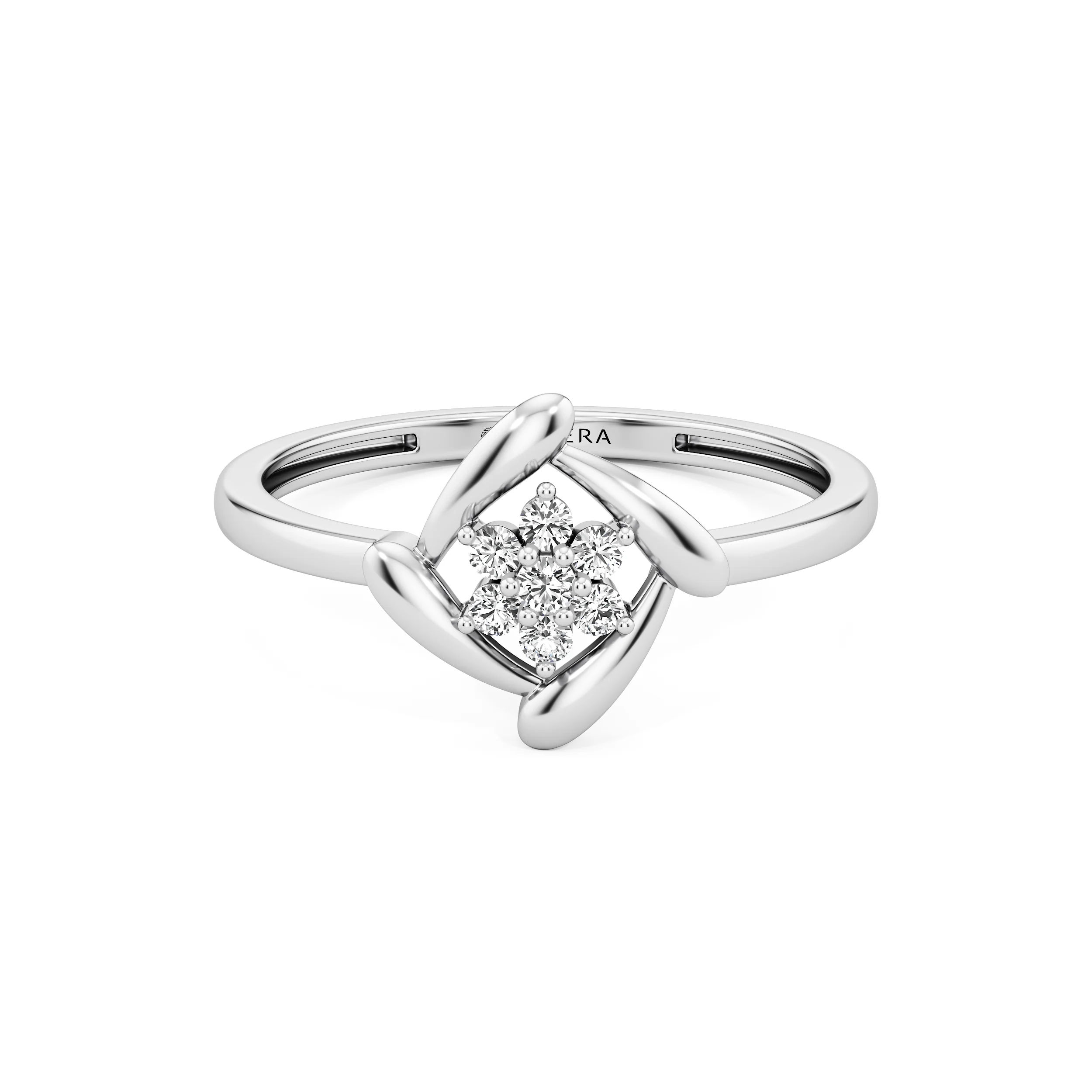 Petaline Cluster Ring 9
