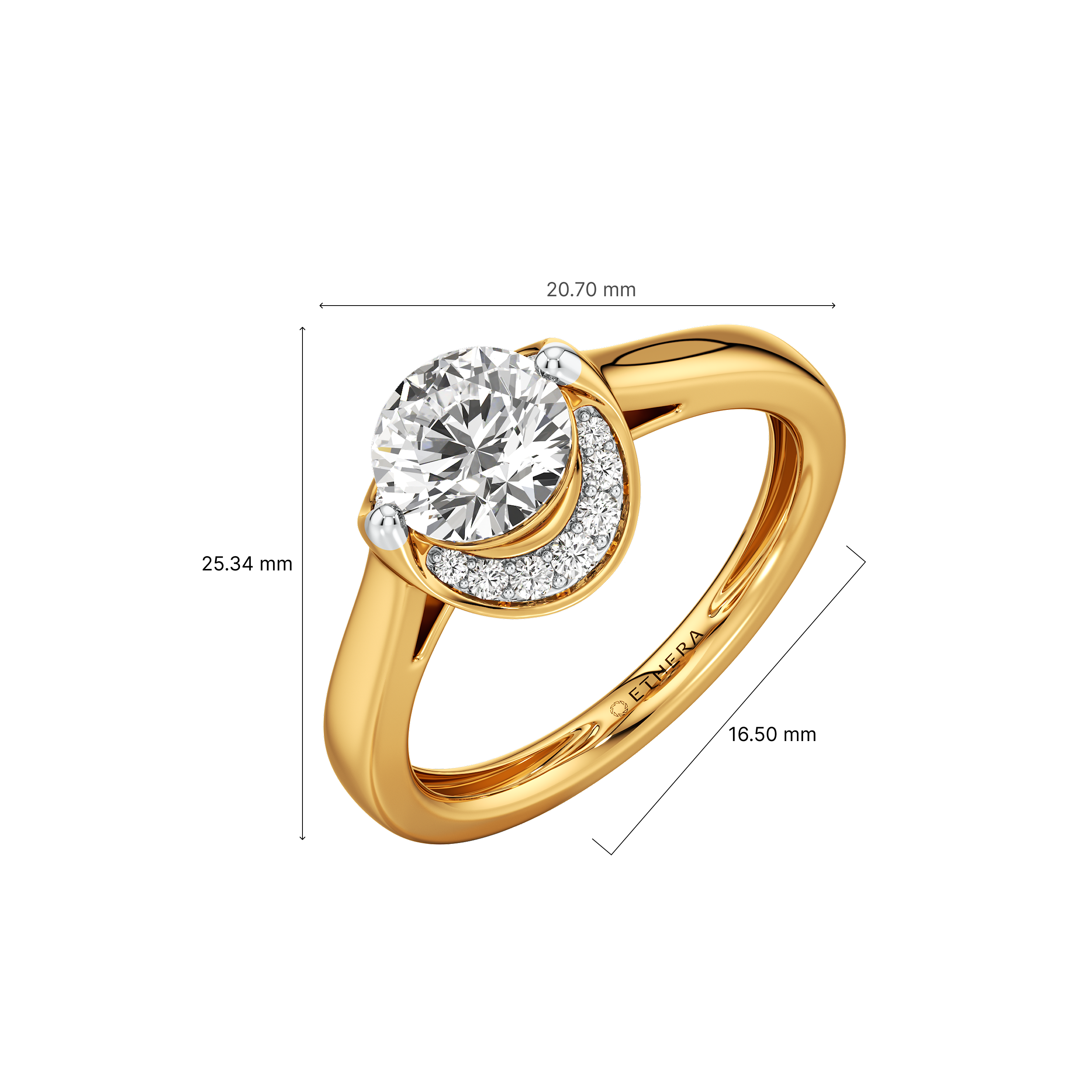 Eternal Glow Halo Ring 5