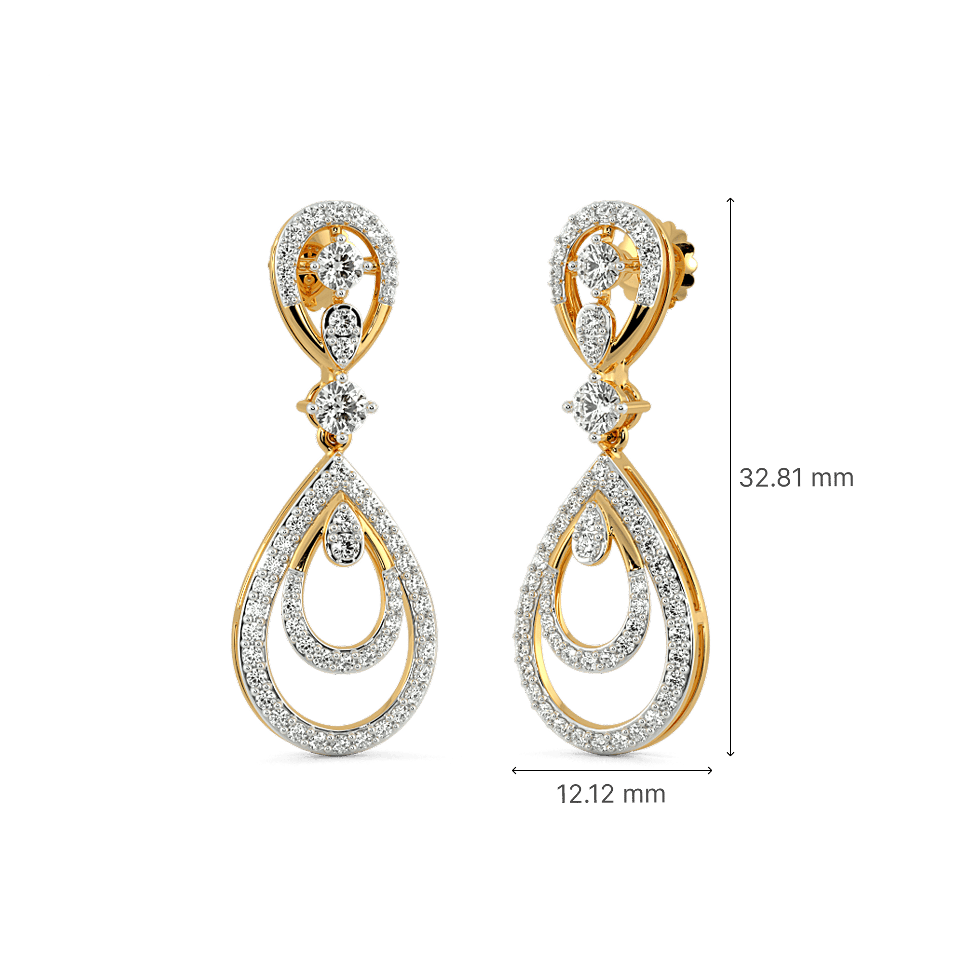 Raindrop Mirage Drop Earrings 2