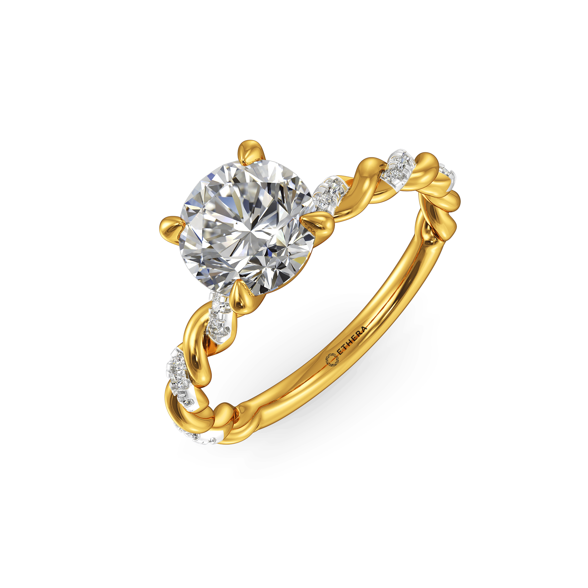 The Entwine Solis Ring 0