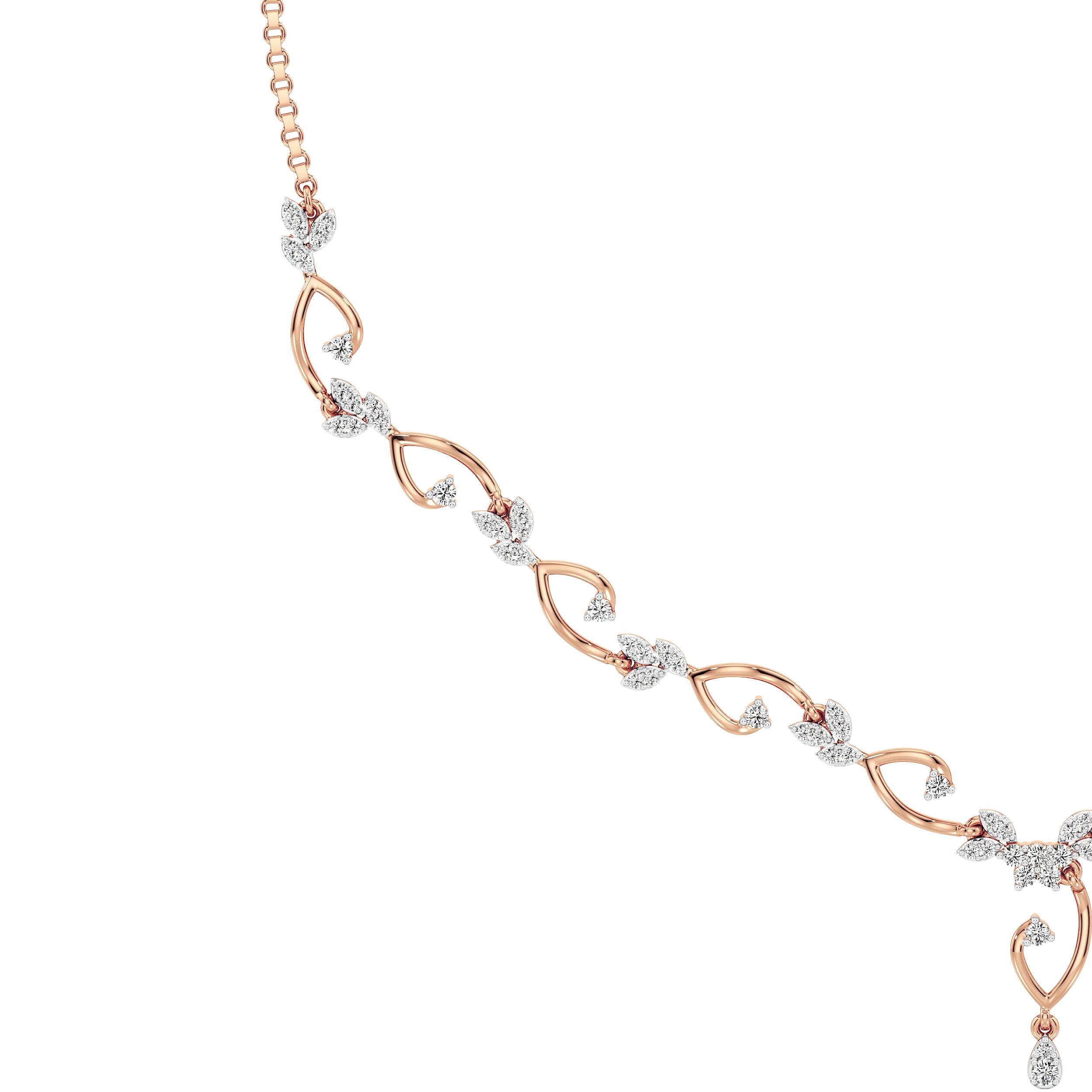 Vinelet Drop Necklace 12