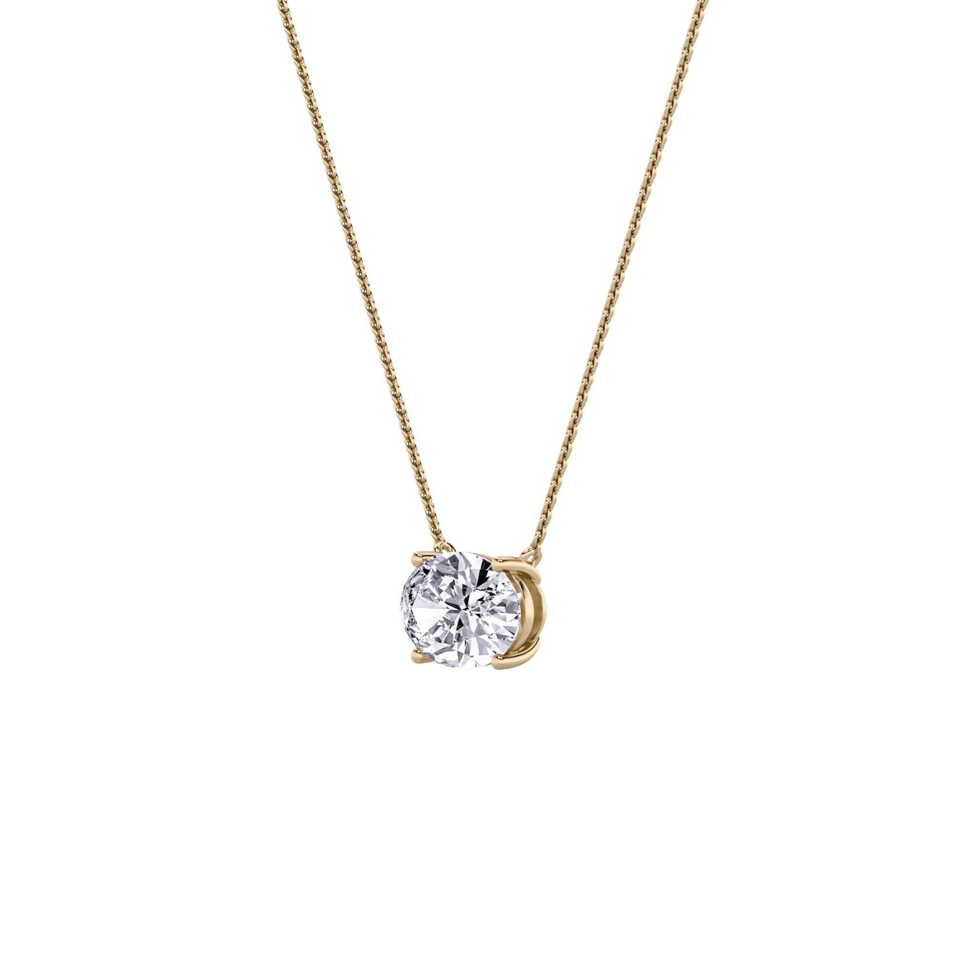 Eterna Solitaire Necklace 1