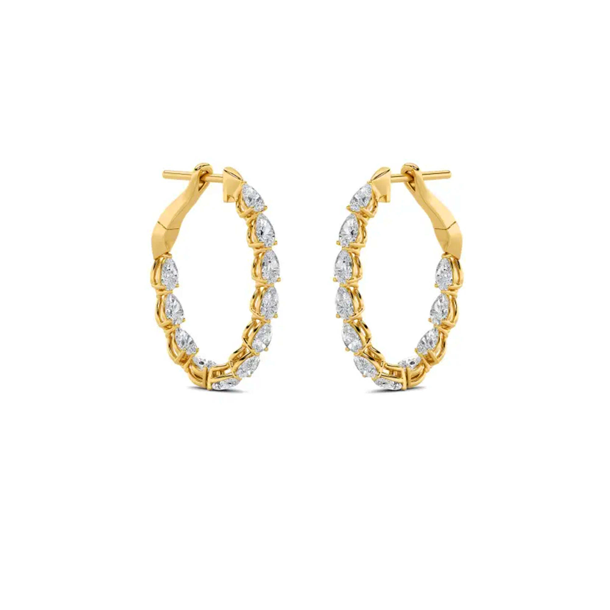 Infinite Glow Hoop Earrings 0