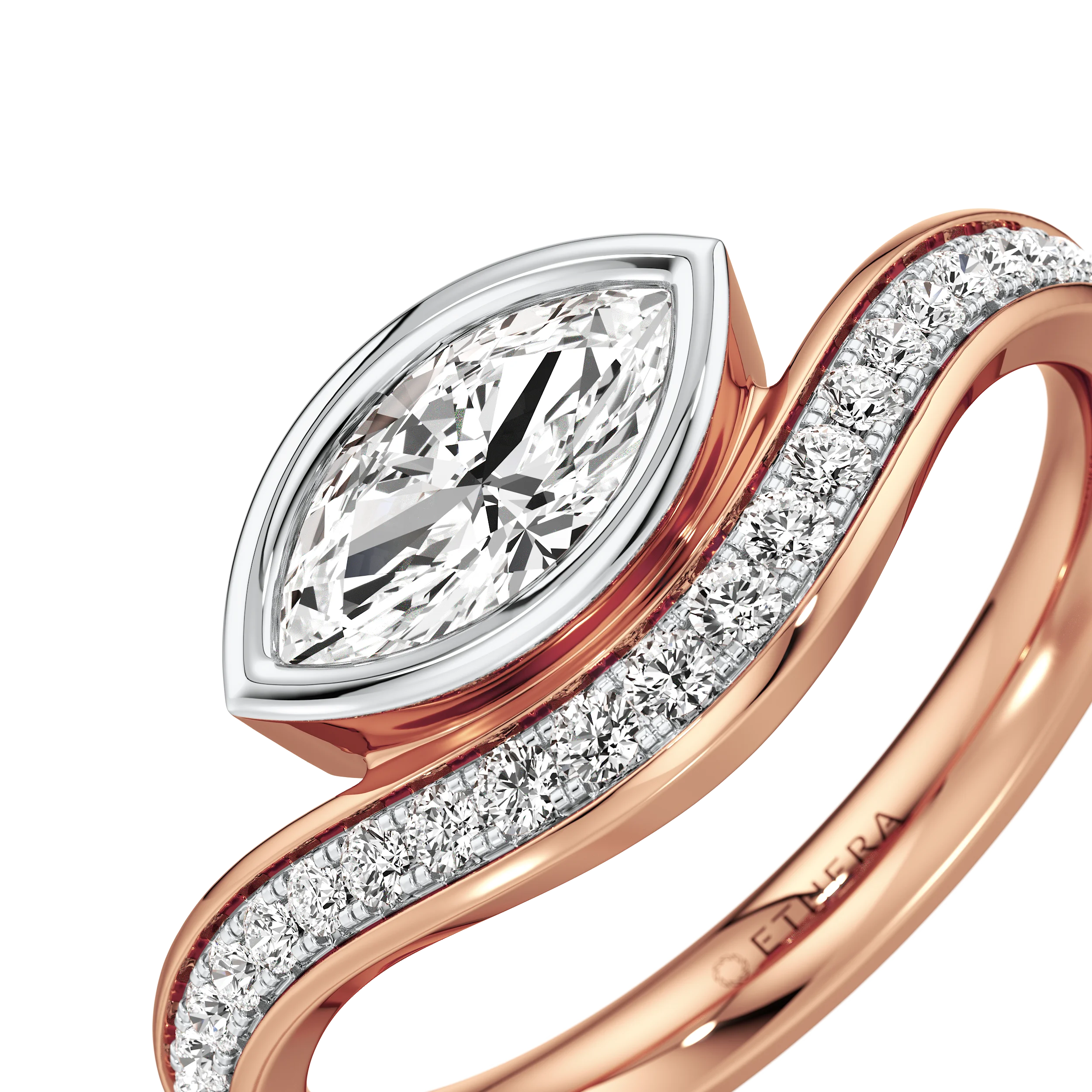 Marquise Elegance Solitaire Ring 11