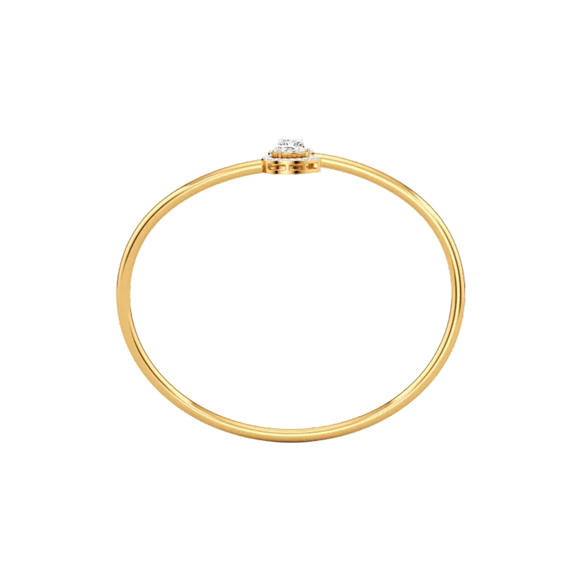 Dual Glow Diamond Bangle 1