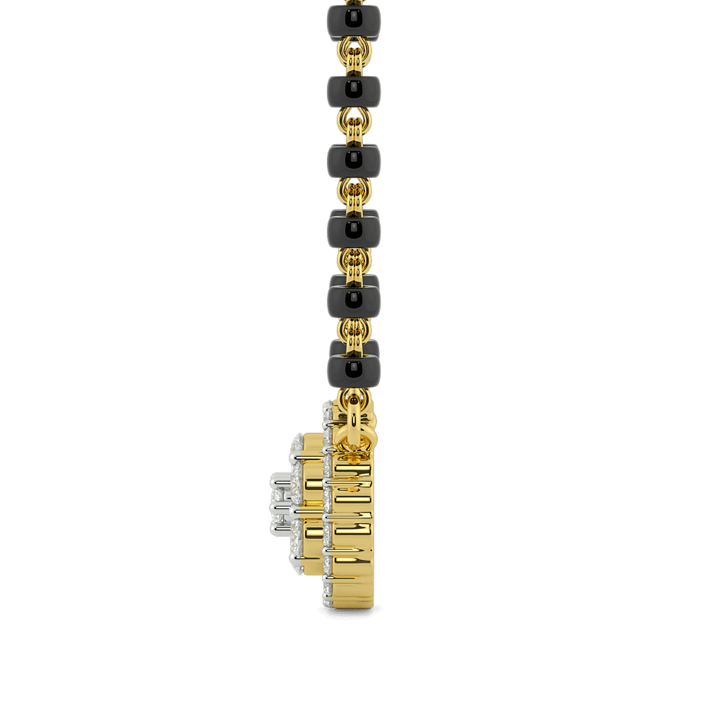 Halo Bloom Pendant Mangalsutra 2
