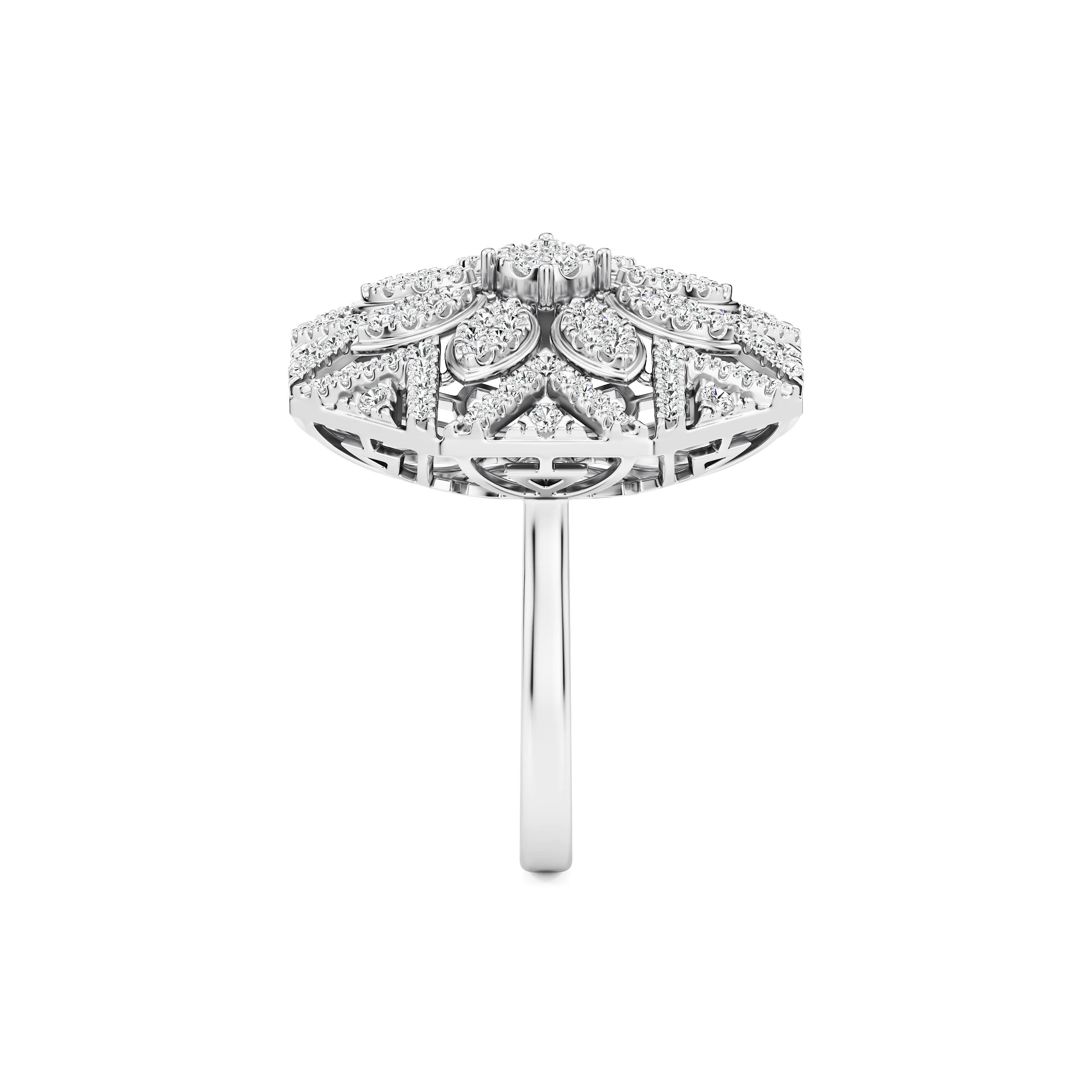 OctaBloom Statement Ring 12