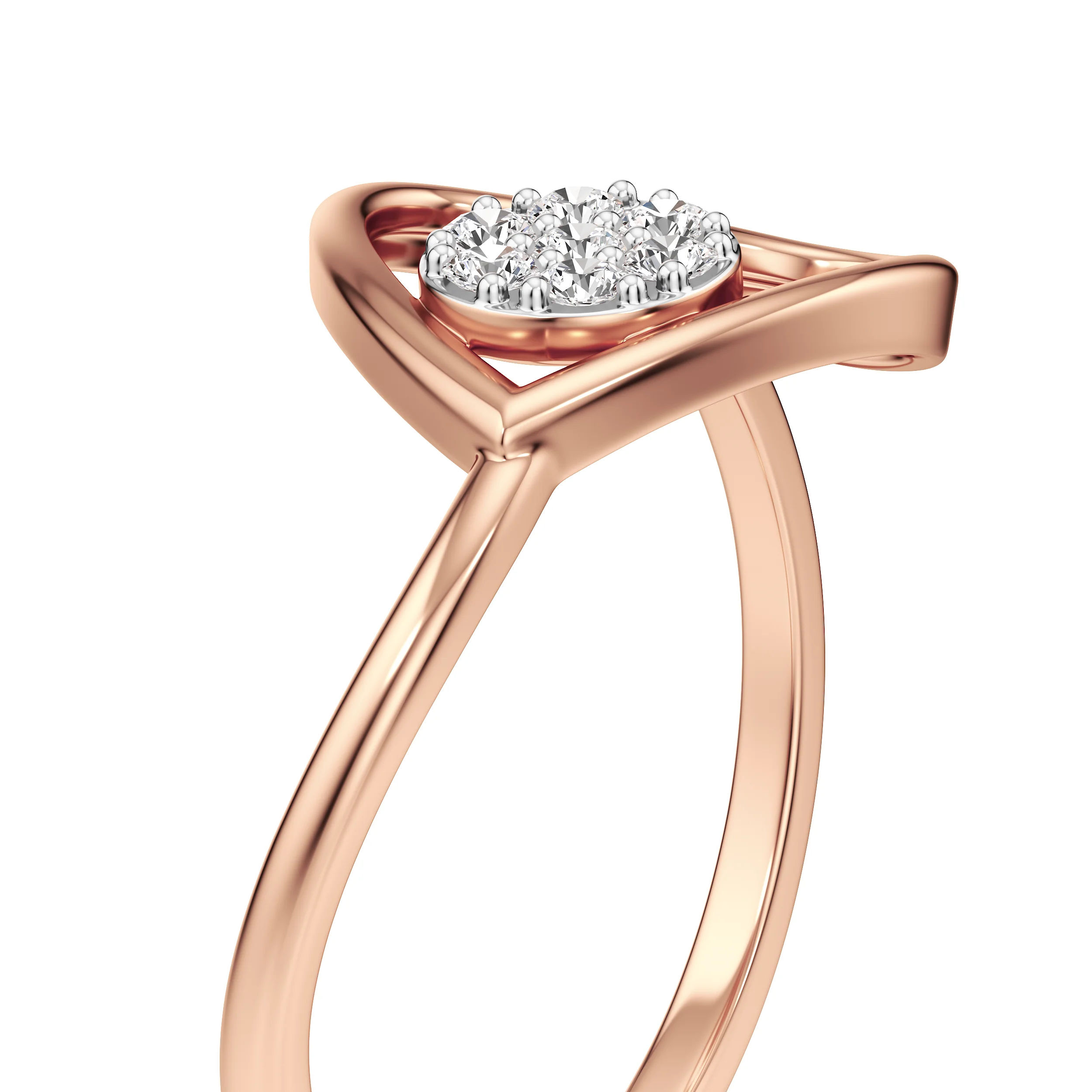 Heartline Spark Diamond Ring 19