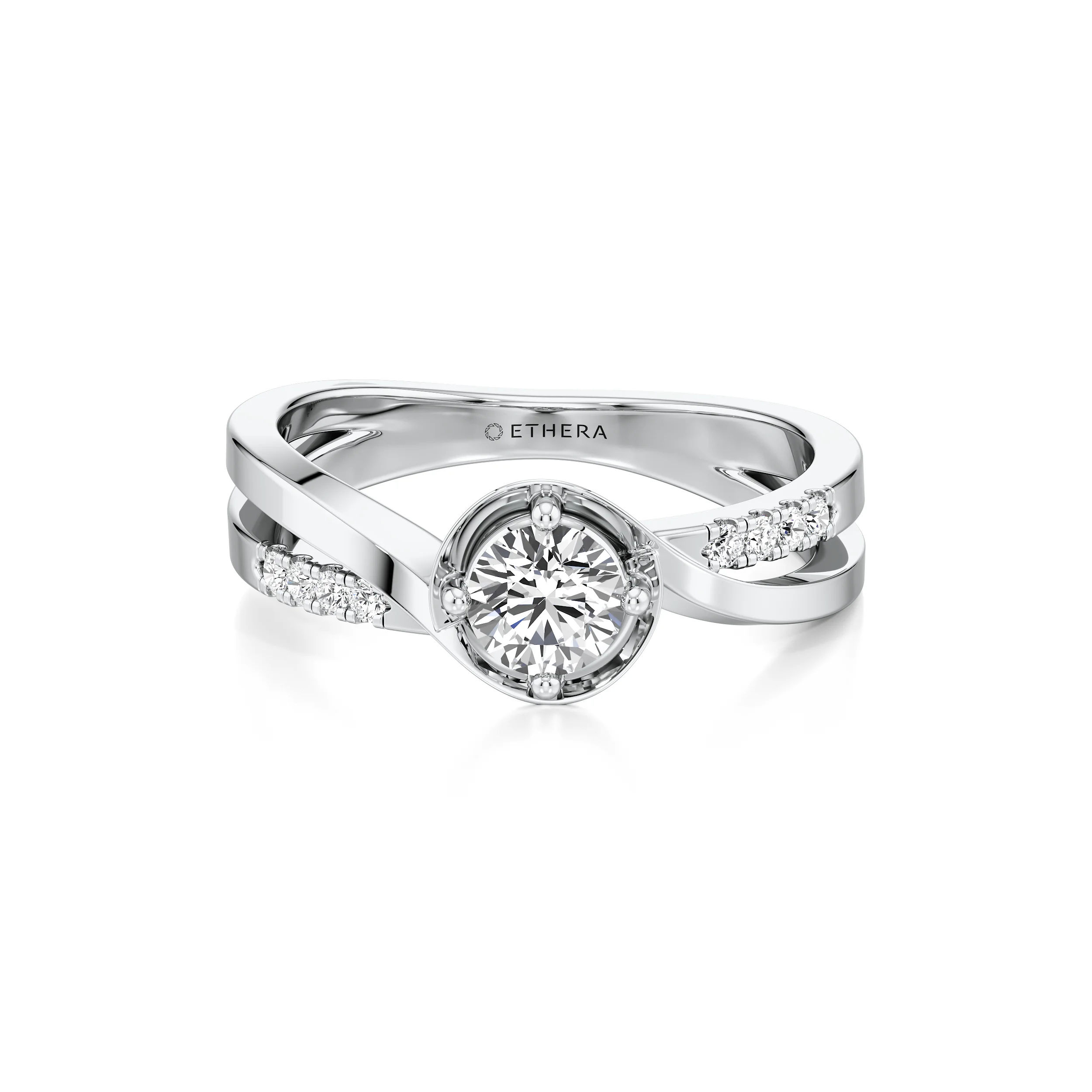 Celeste Curve Ring 8