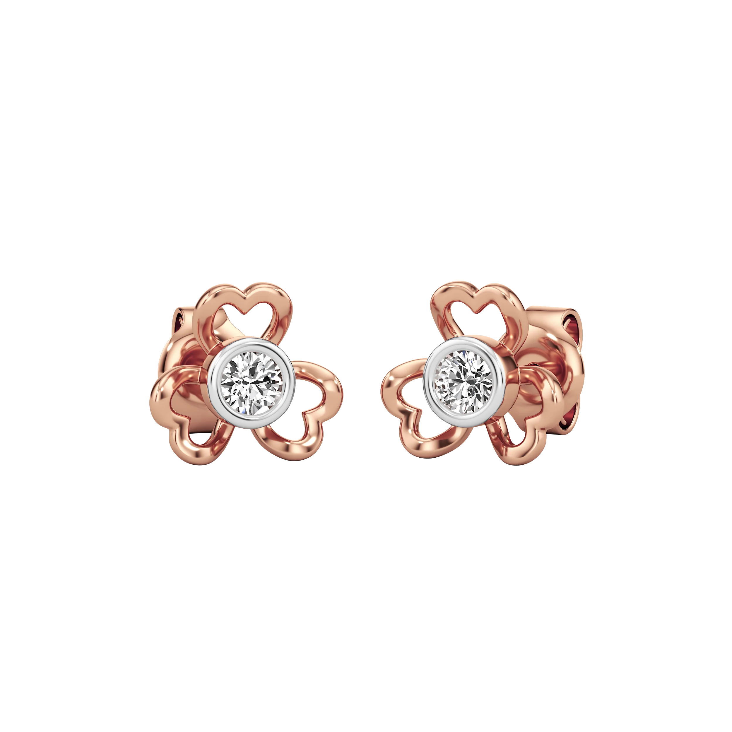 Cherie Bloom Diamond Studs 0
