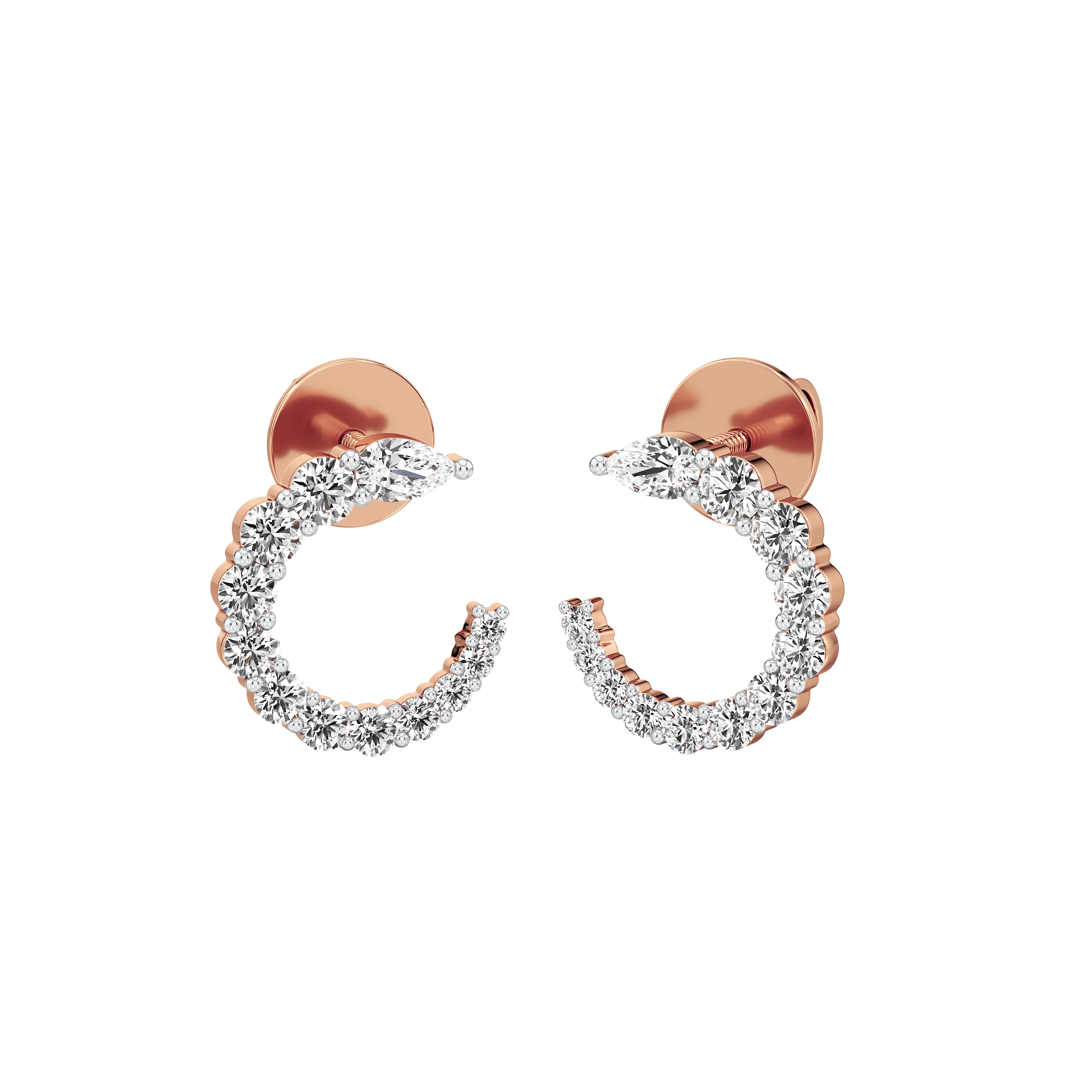 Celestia Curve Earrings 7