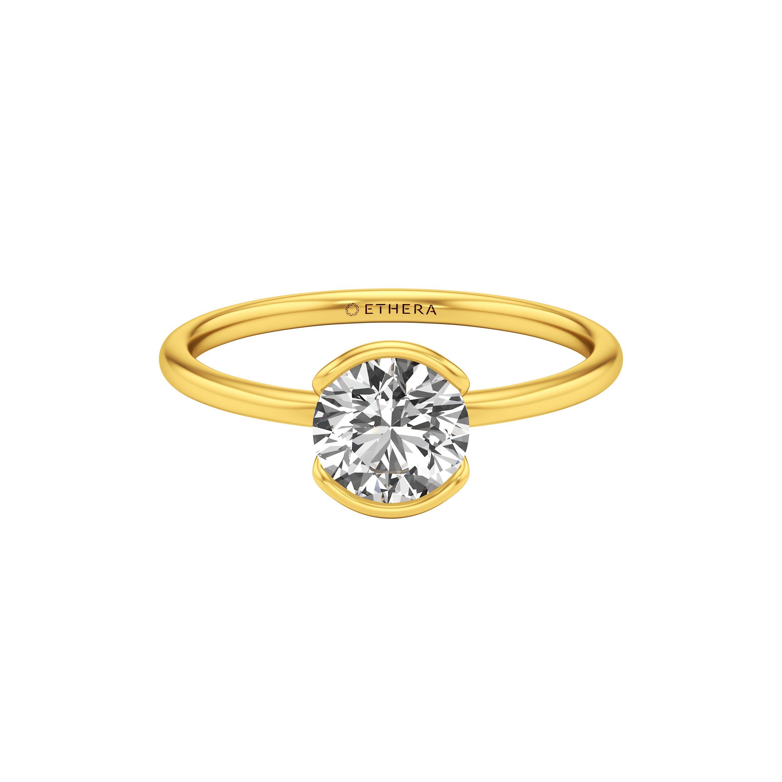 The Aura Solitaire Ring 2