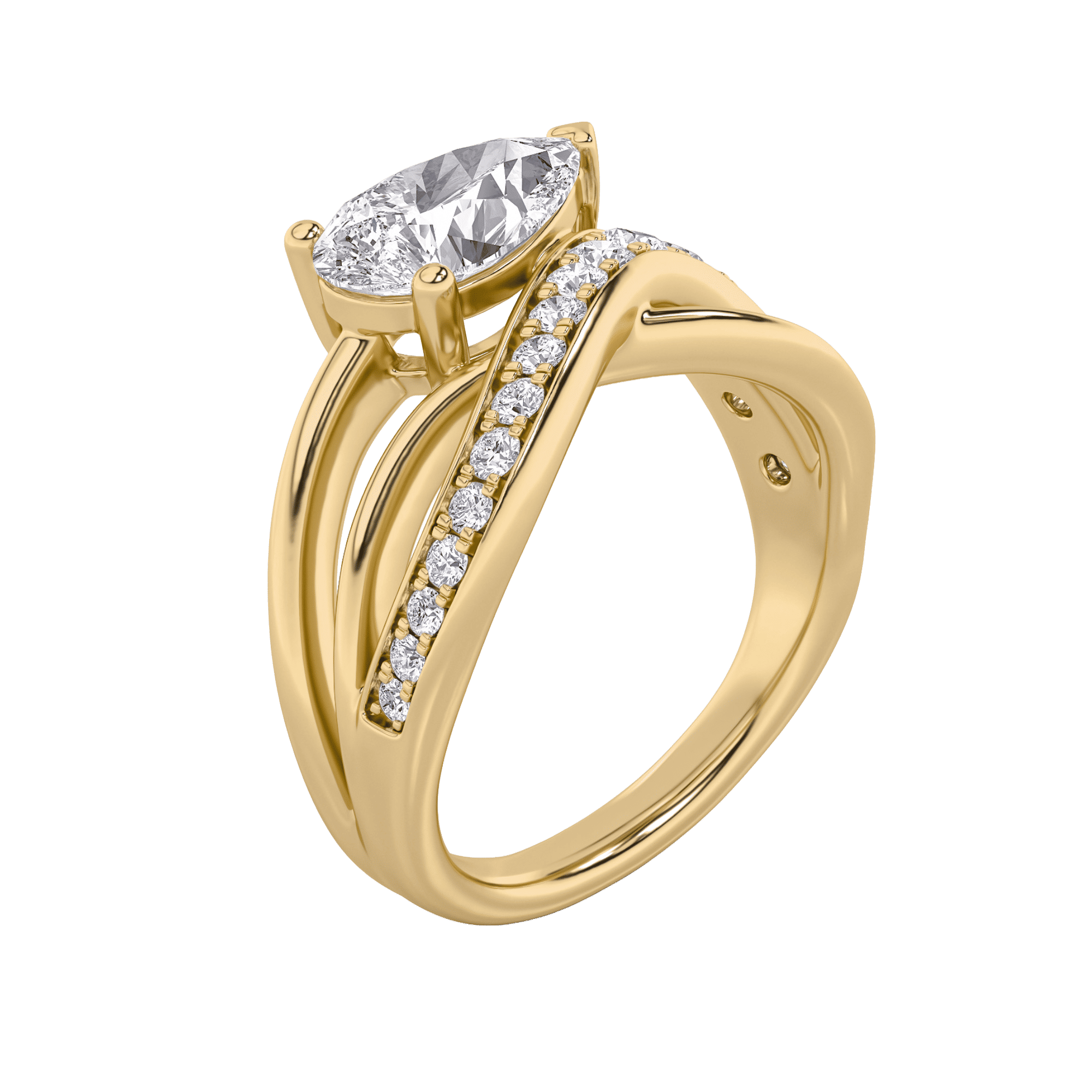 Diamond Destiny Fashion Ring 0