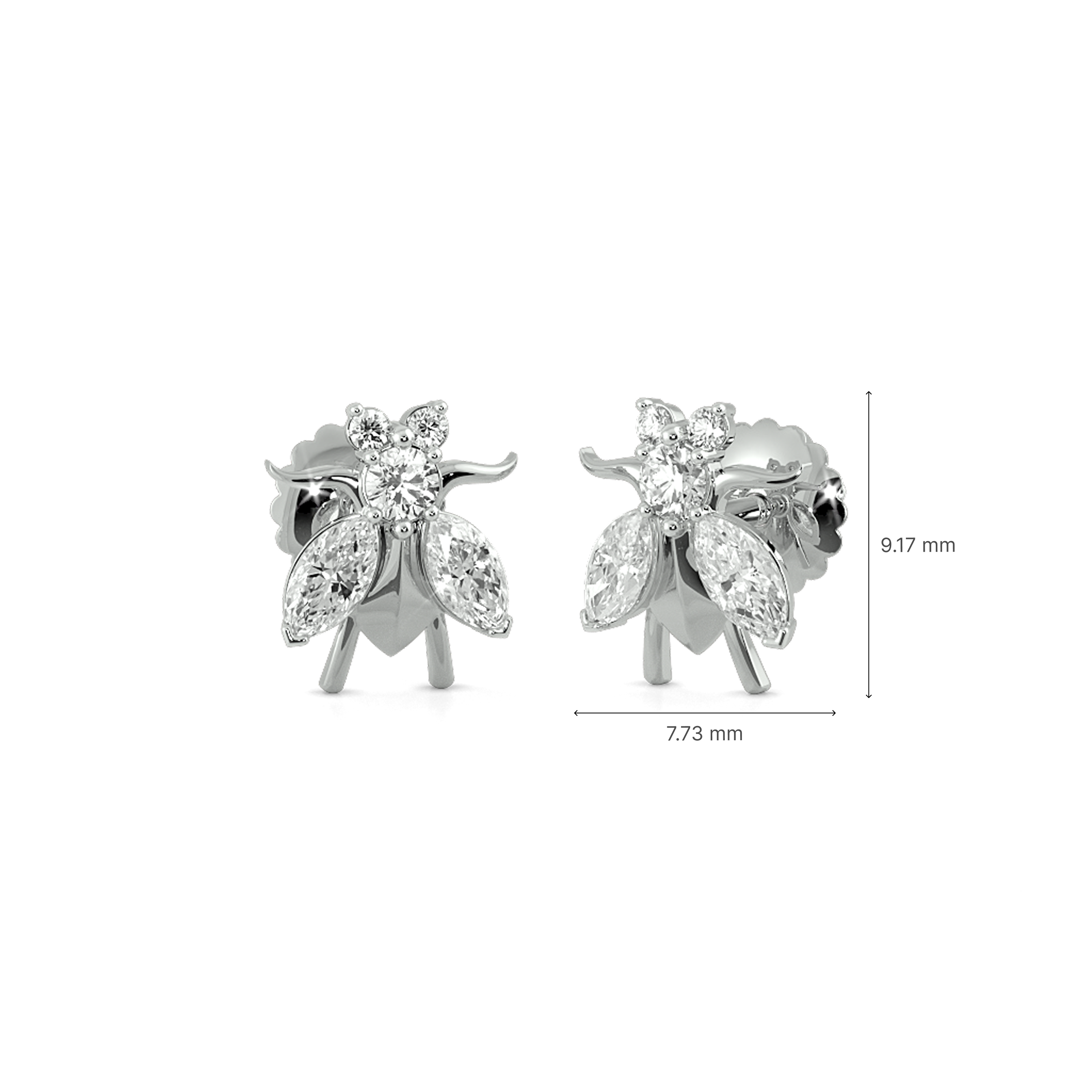 Flicker Flutter Stud Earrings 5