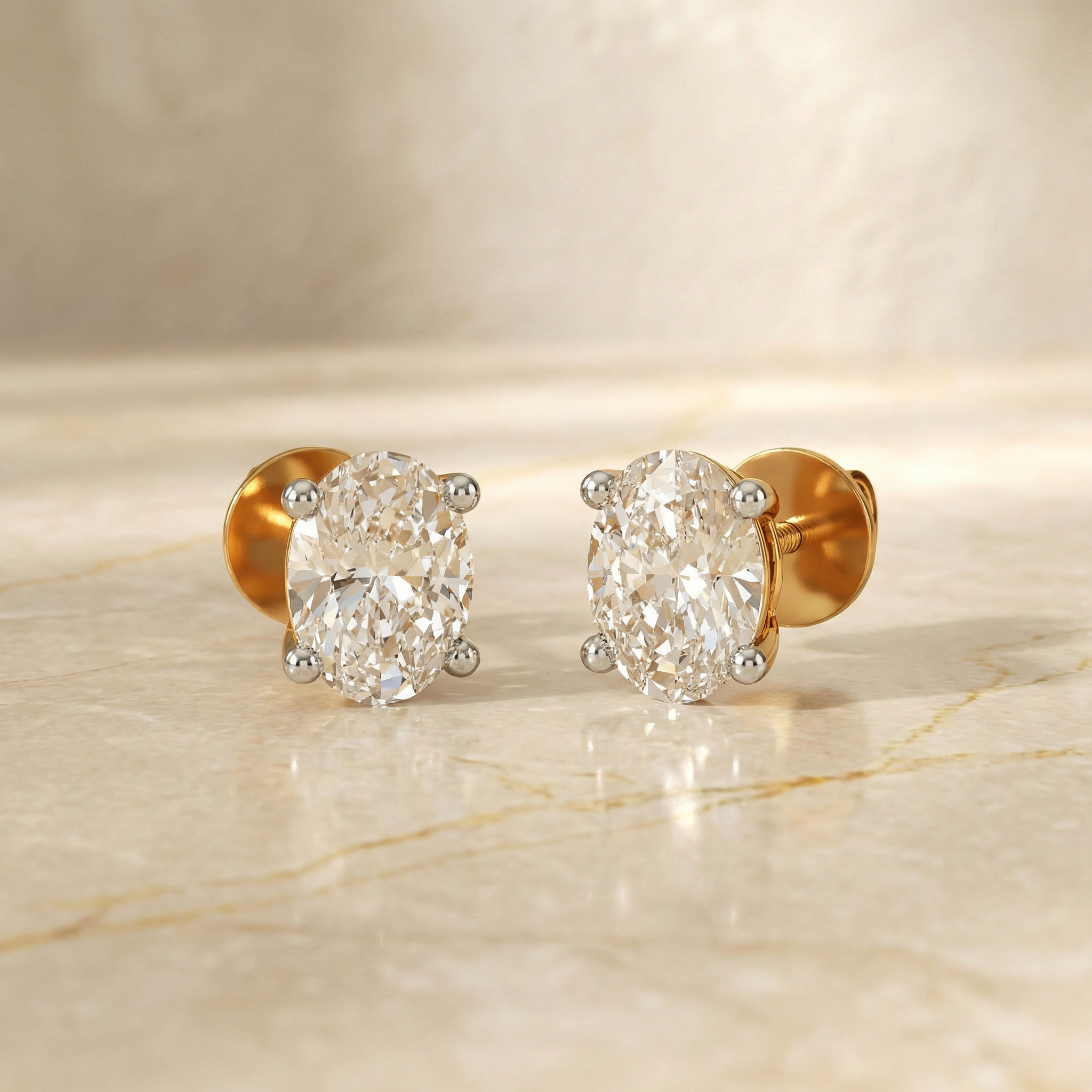Oval Muse Studs 2