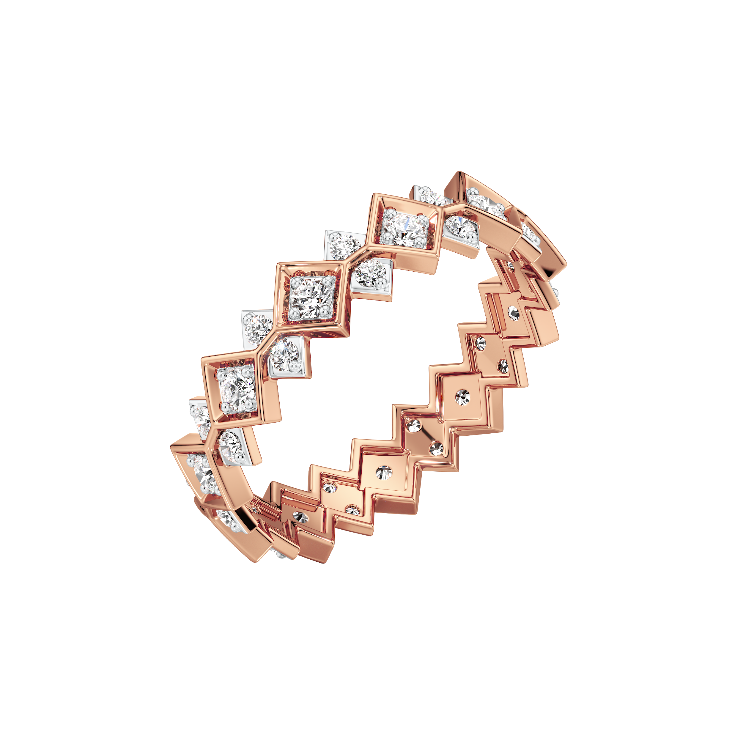 GeoGlow Diamond Band 11