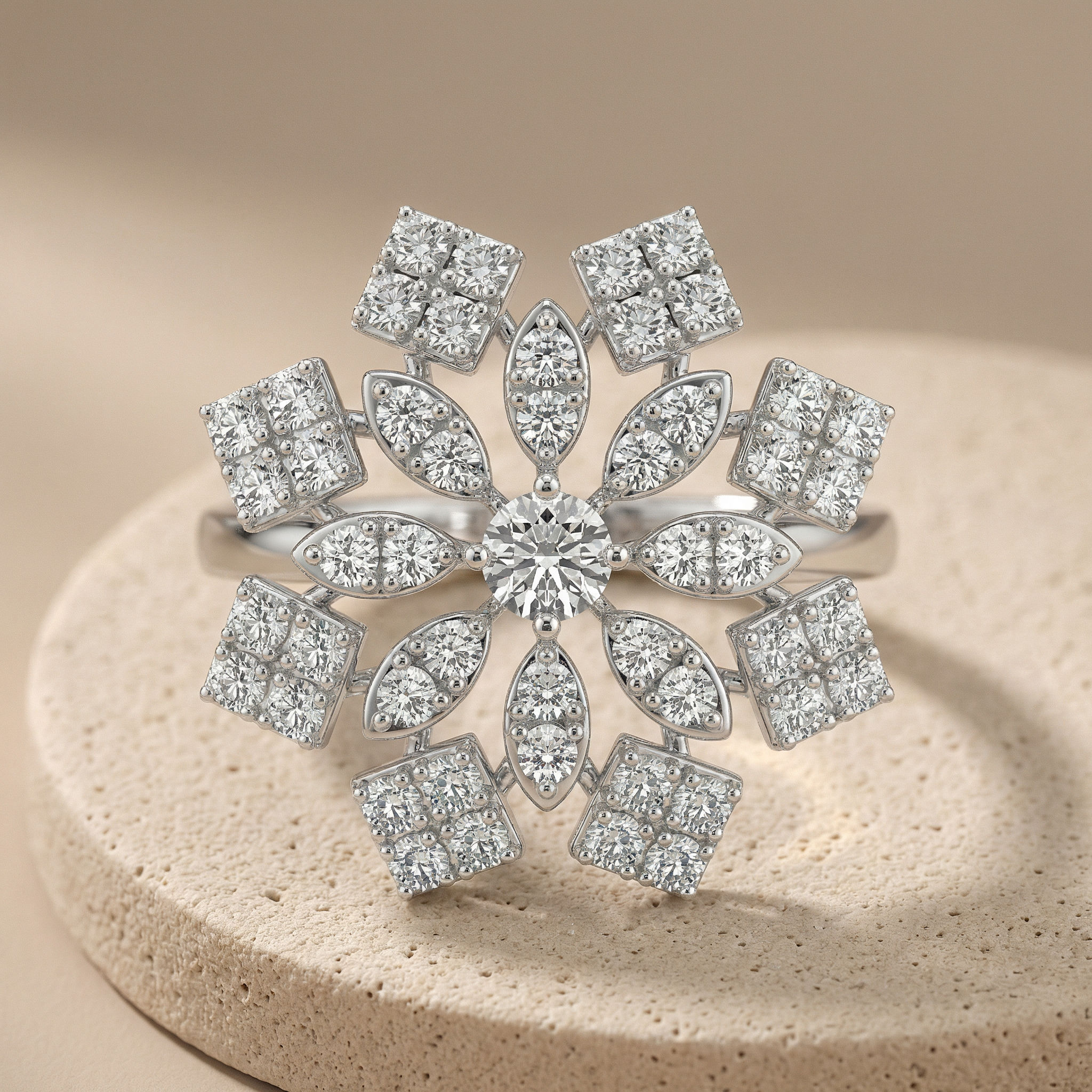 Classic Riviera Statement Ring 2