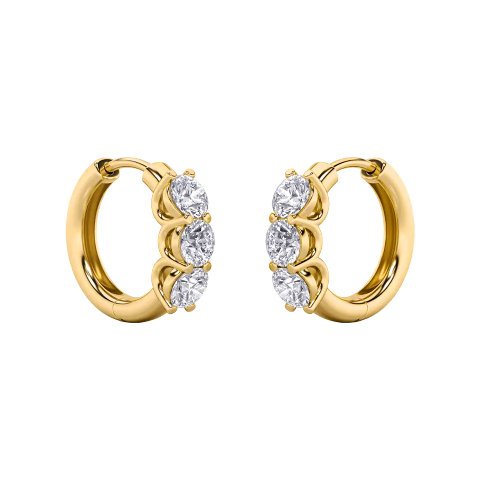 Trio Of Light Bali Earrings 0