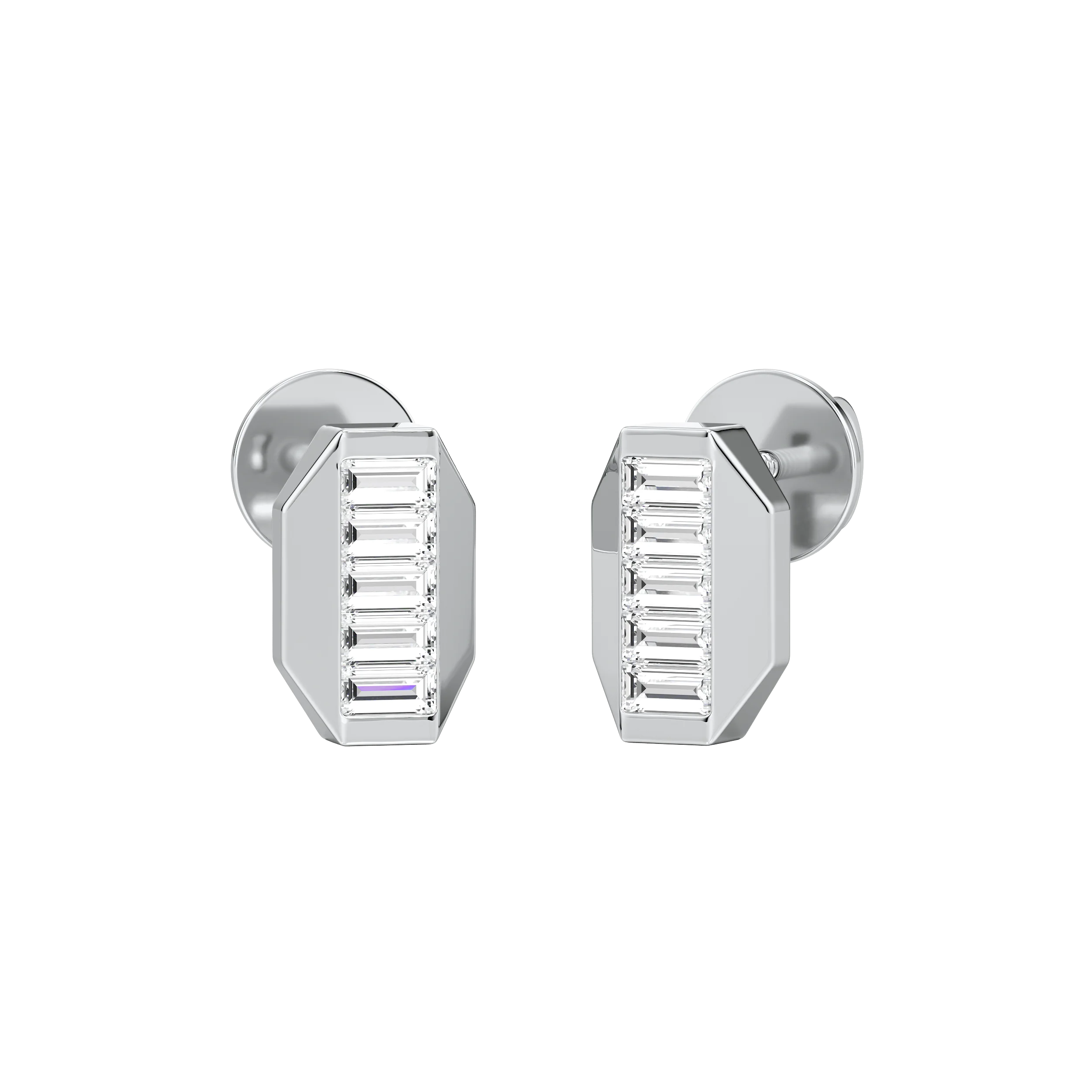 Boxed Chic Stud Earrings 4