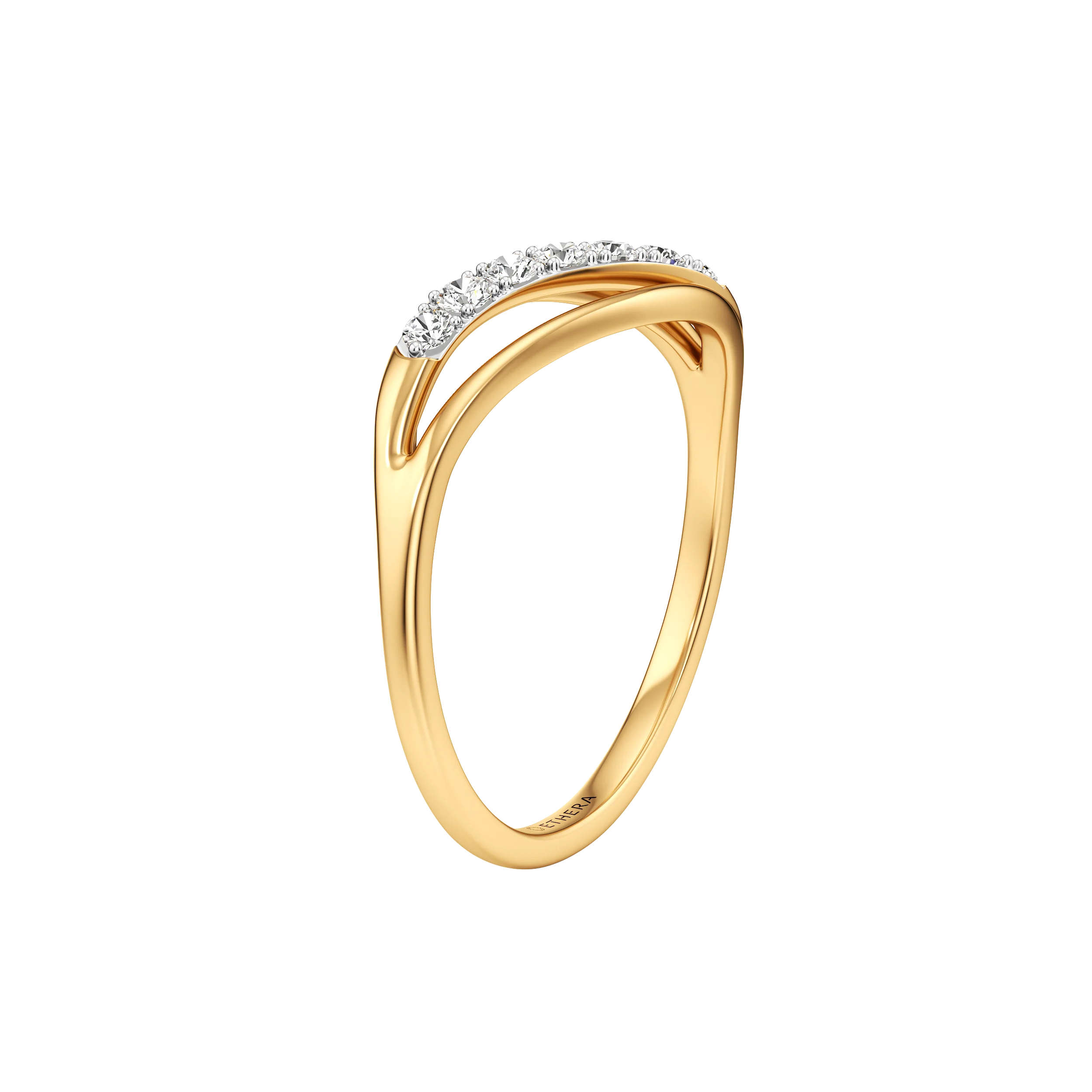 Flowline Diamond Ring 5