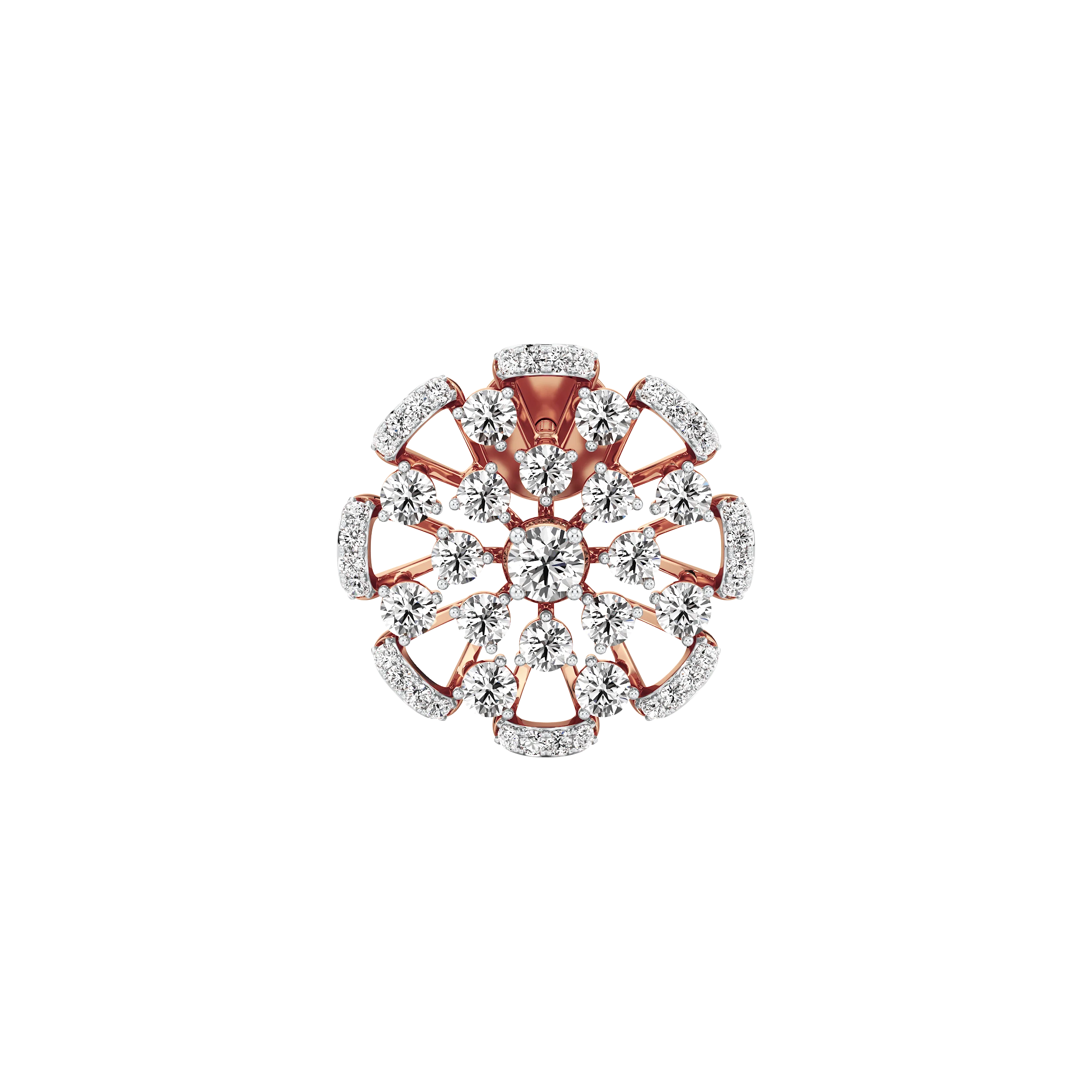 Celestial Diamond Stud Earrings 7