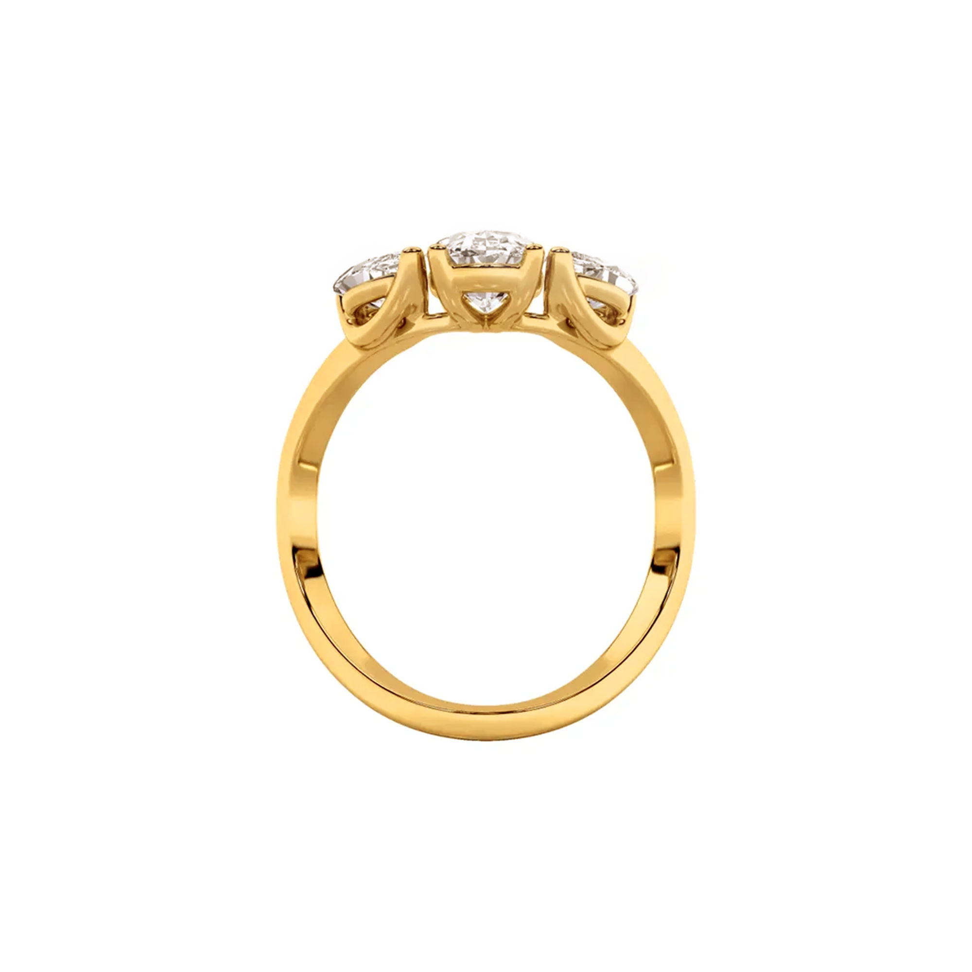 Graceful Curve Vanki Ring 3