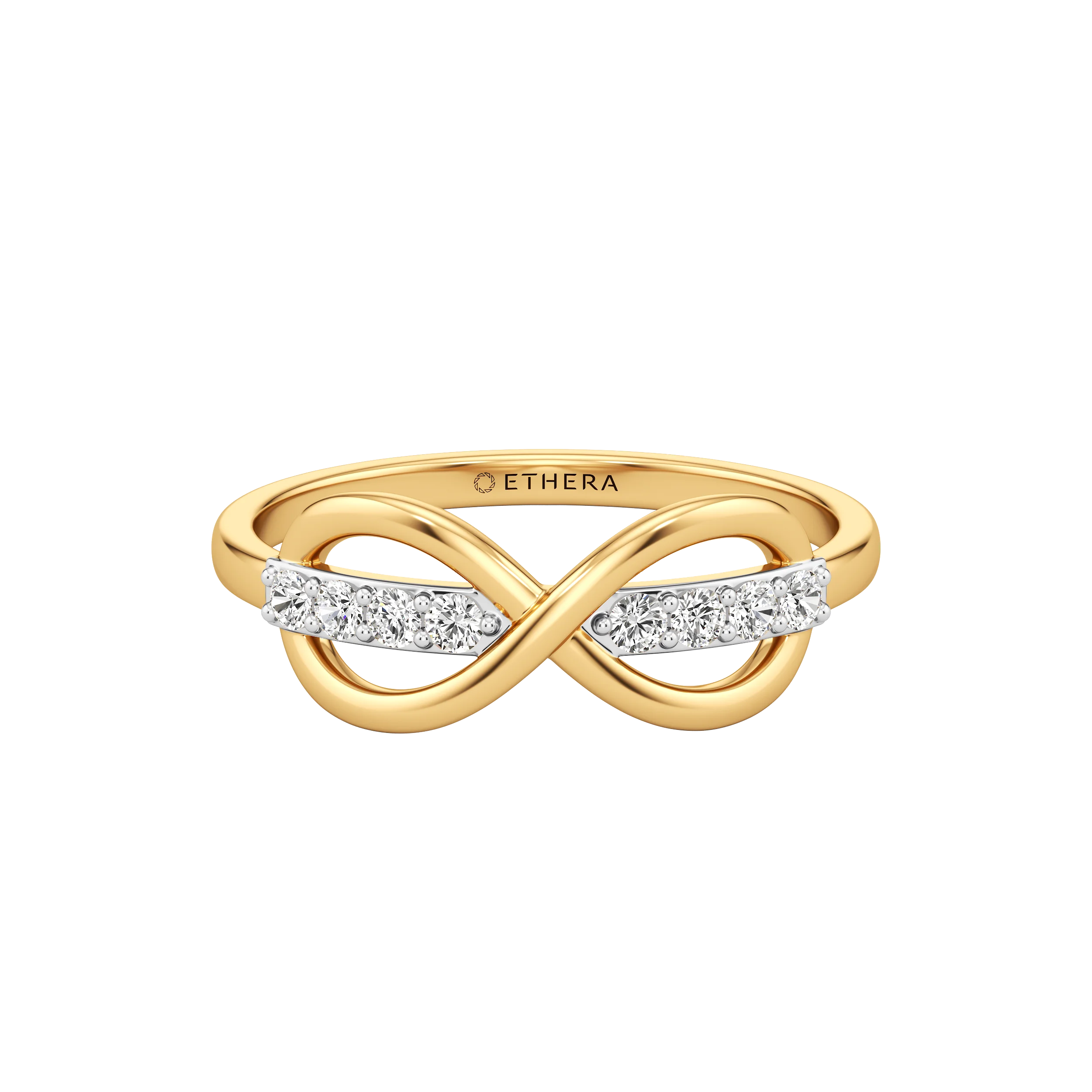 Infinity Glide Diamond Ring 3